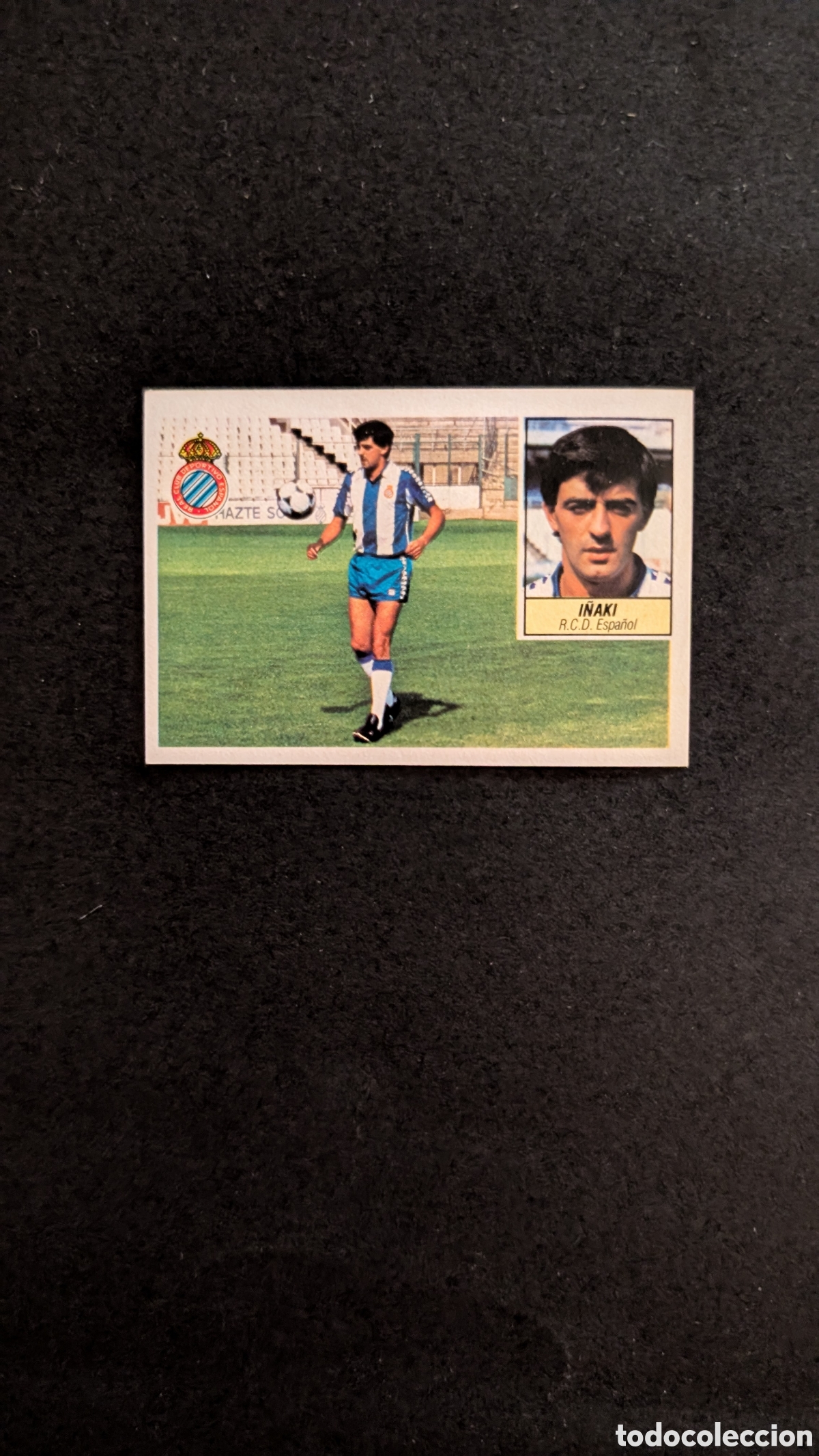 Fu&szlig;ball-Sticker: L1 I&Ntilde;AKI ESPA&Ntilde;OL FICHAJE 25 LIGA ESTE 1984/85 84 85 DESPEGADO RECUPERADO