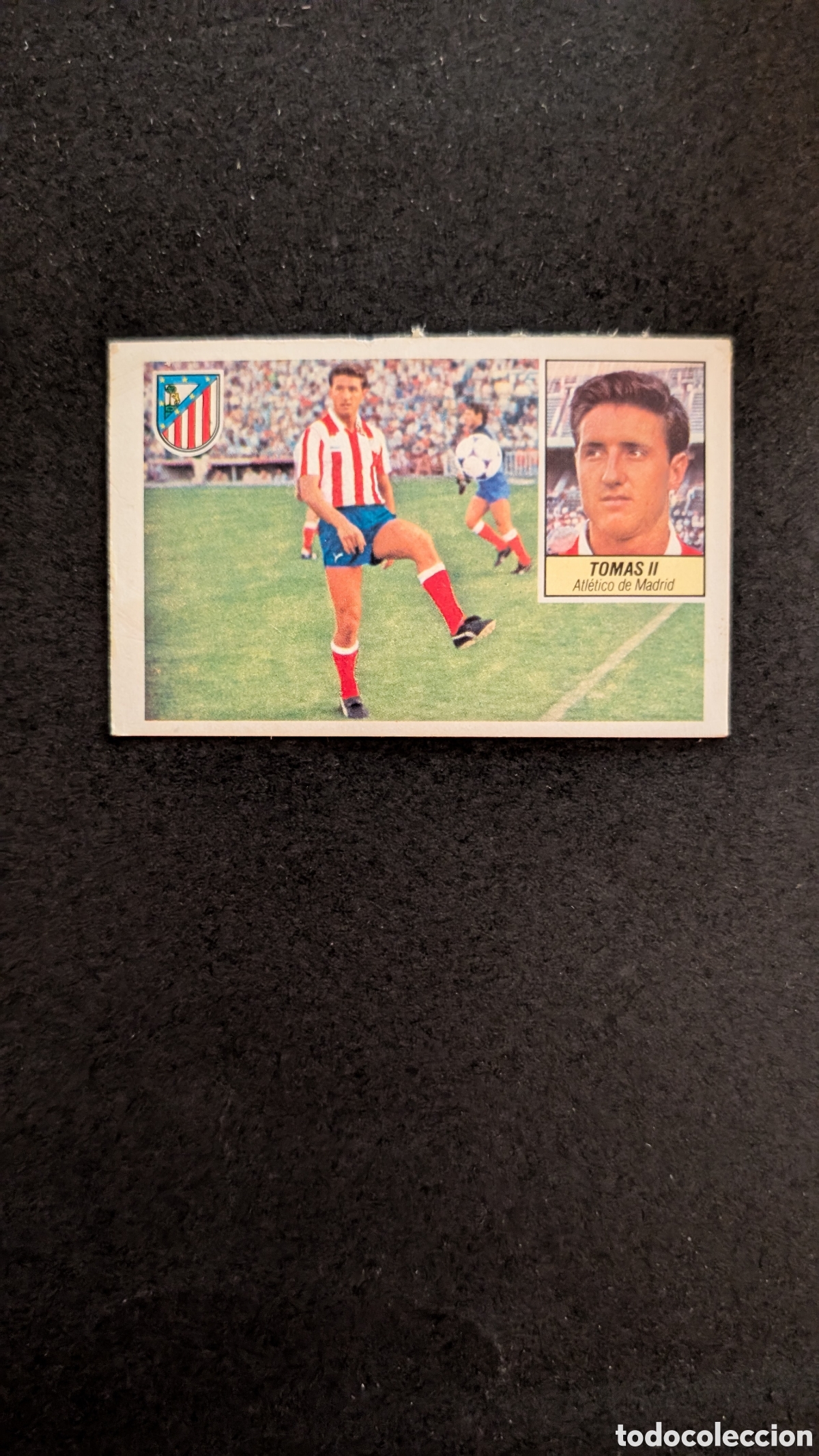 Cromos de f&uacute;tbol: L1 TOMAS II GONZALEZ ATLETICO MADRID FICHAJE 34 LIGA ESTE 1984/85 84 85 DESPEGADO RECUPERADO