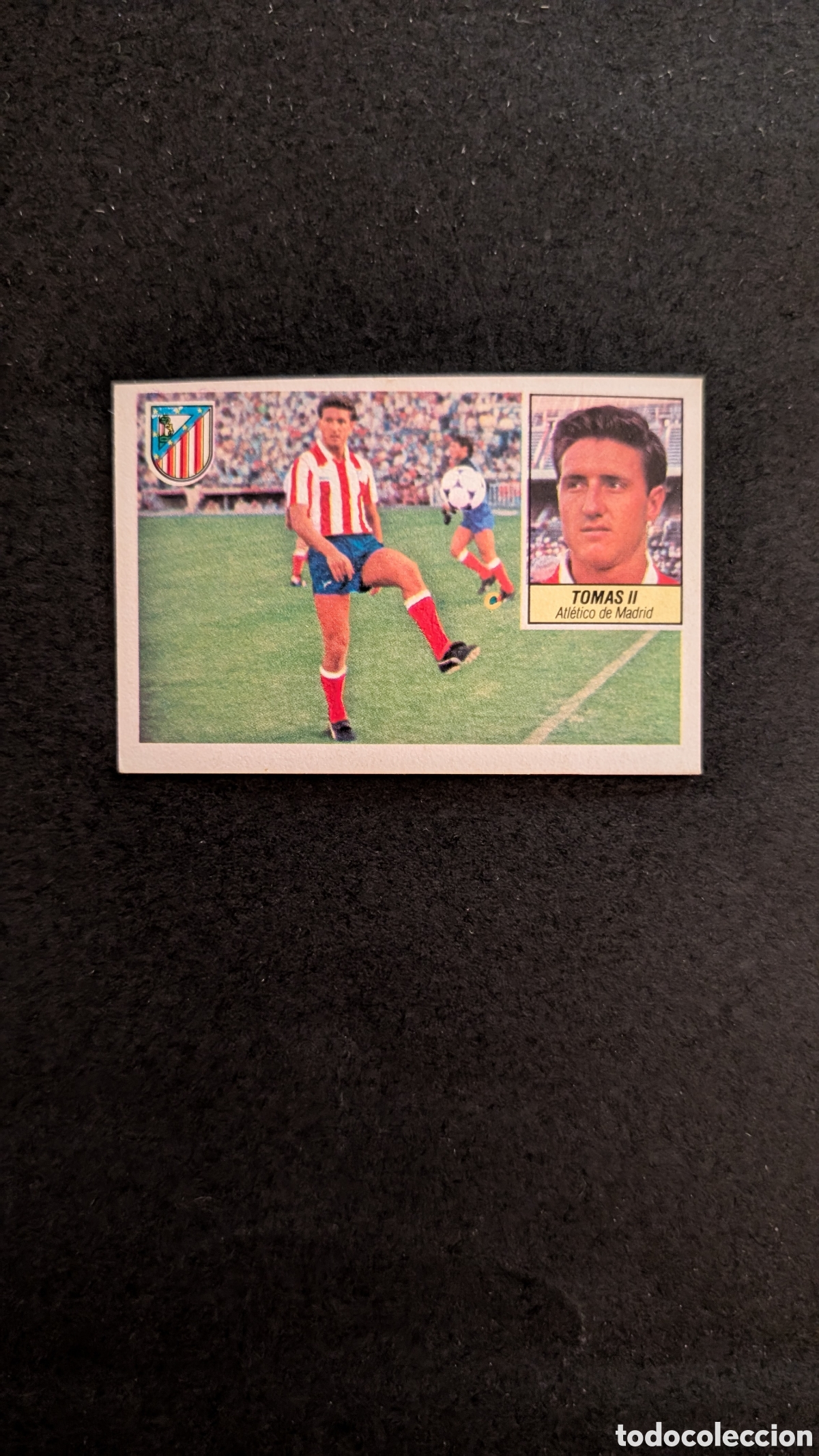 Cromos de f&uacute;tbol: L1 TOMAS II GONZALEZ ATLETICO MADRID FICHAJE 34 LIGA ESTE 1984/85 84 85 DESPEGADO RECUPERADO
