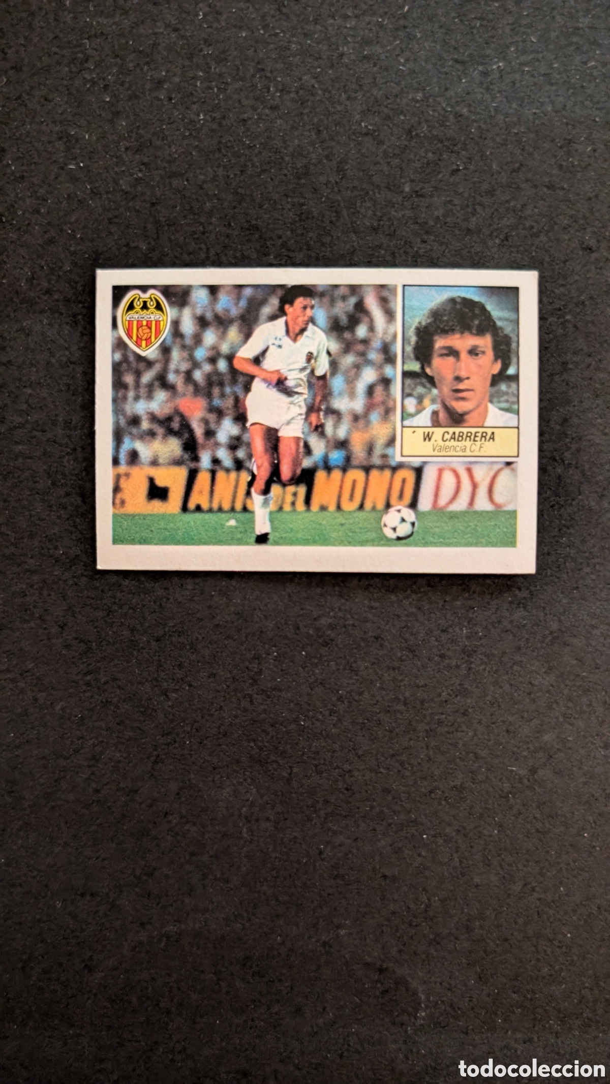 Cartes &agrave; collectionner de Football: L1 WILMAR CABRERA VALENCIA FICHAJE 3 BIS LIGA ESTE 1984/85 84 85 DESPEGADO RECUPERADO