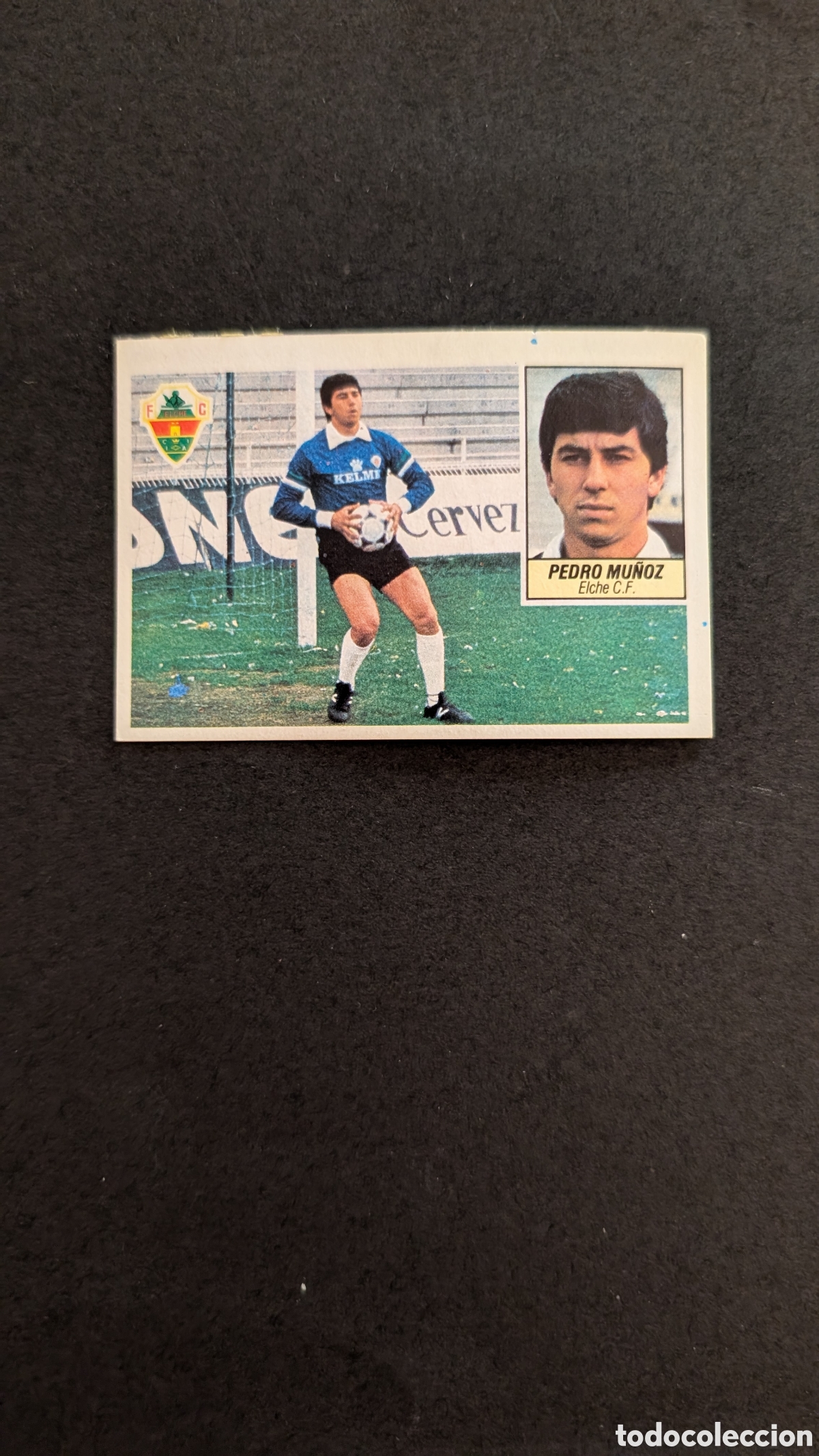 Fu&szlig;ball-Sticker: L1 PEDRO MU&Ntilde;OZ ELCHE COLOCA LIGA ESTE 1984/85 84 85 DESPEGADO RECUPERADO