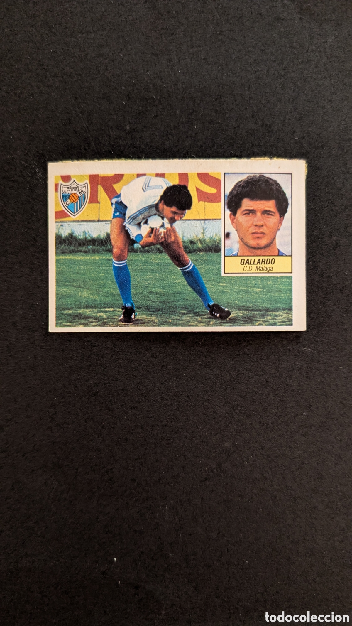 Football Stickers: L1 GALLARDO MALAGA COLOCA LIGA ESTE 1984/85 84 85 DESPEGADO RECUPERADO