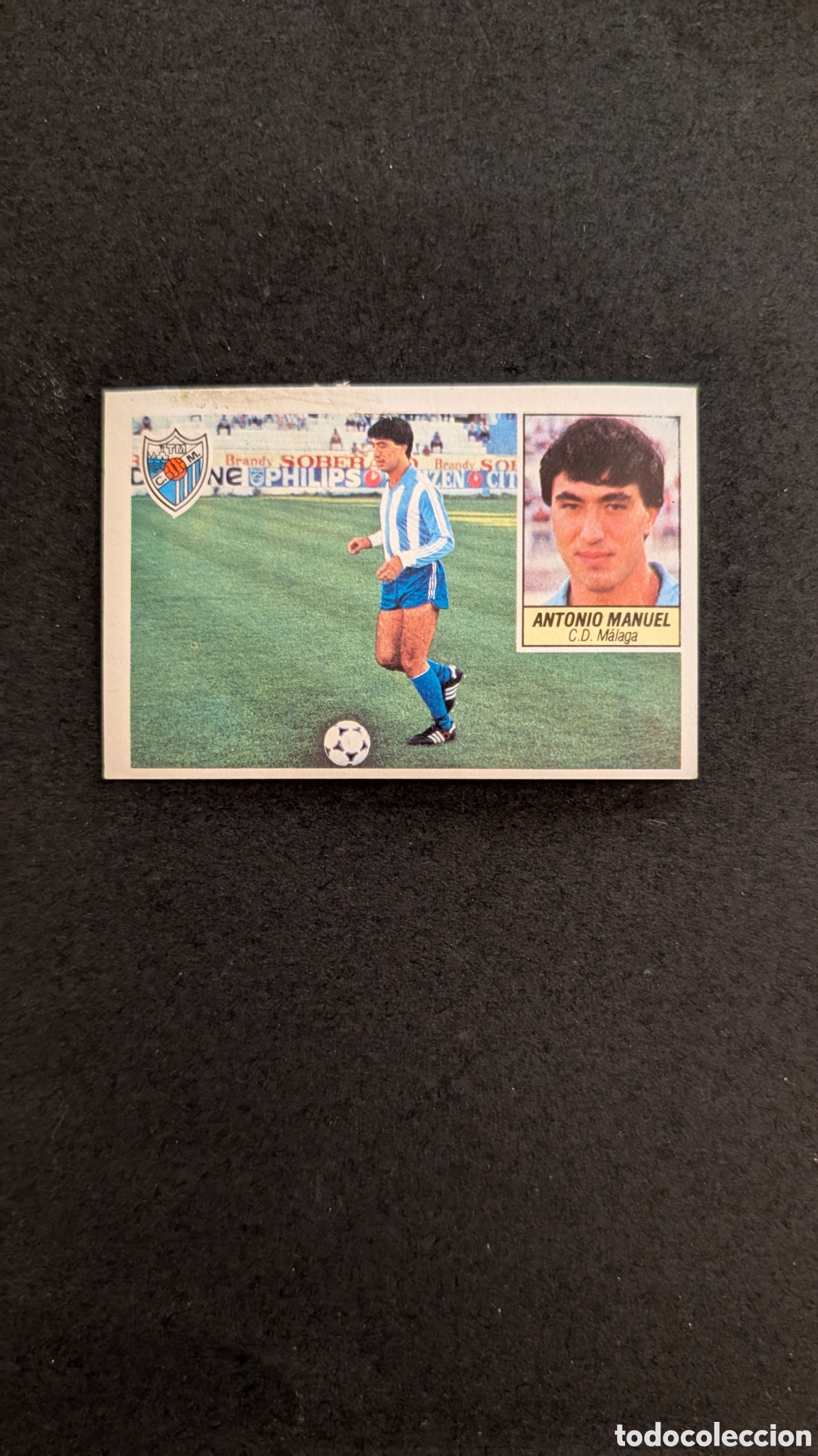 Football Stickers: L1 ANTONIO MANUEL MALAGA COLOCA LIGA ESTE 1984/85 84 85 DESPEGADO RECUPERADO
