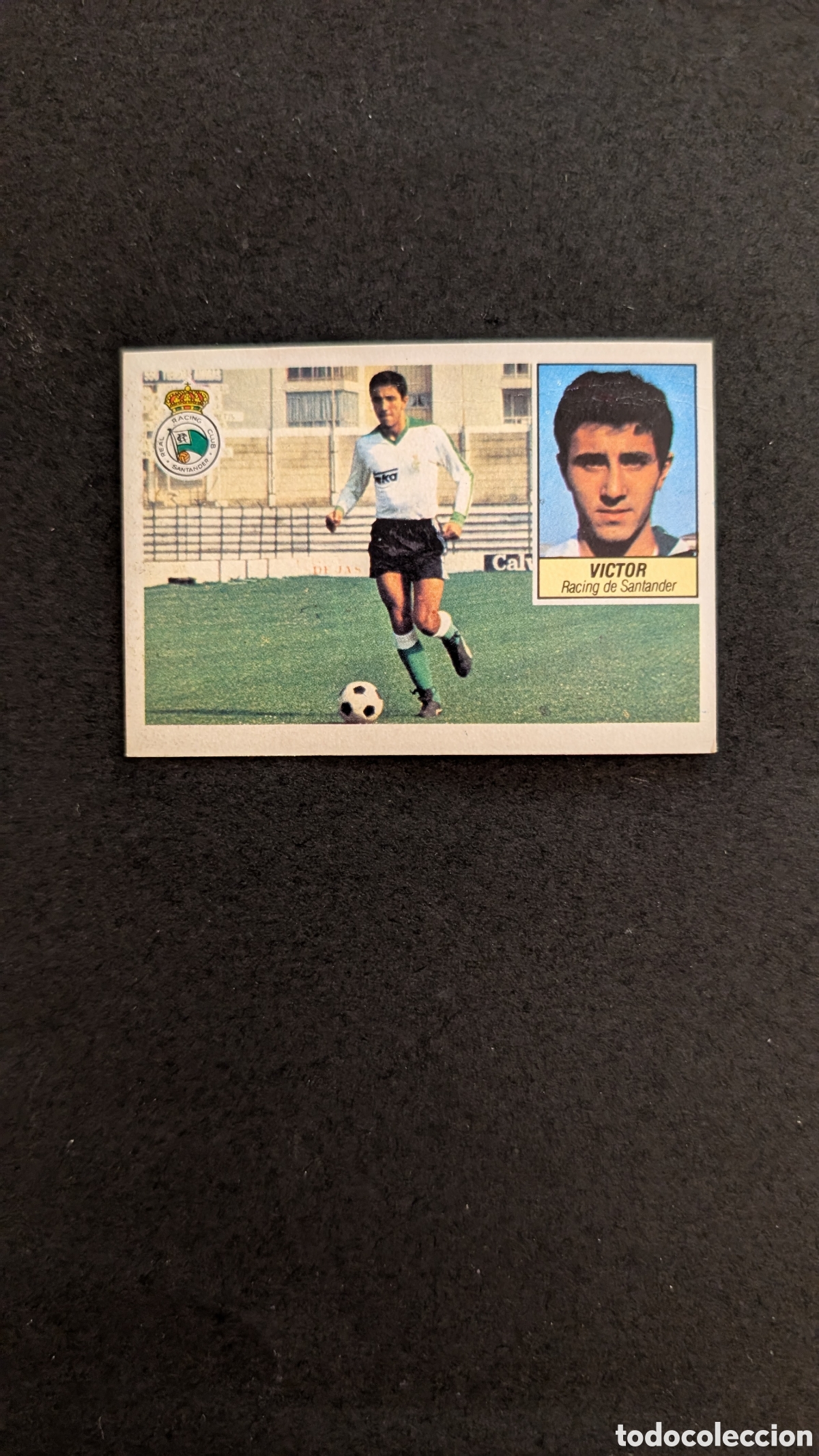 Football Stickers: L1 VICTOR RACING SANTANDER COLOCA LIGA ESTE 1984/85 84 85 DESPEGADO RECUPERADO