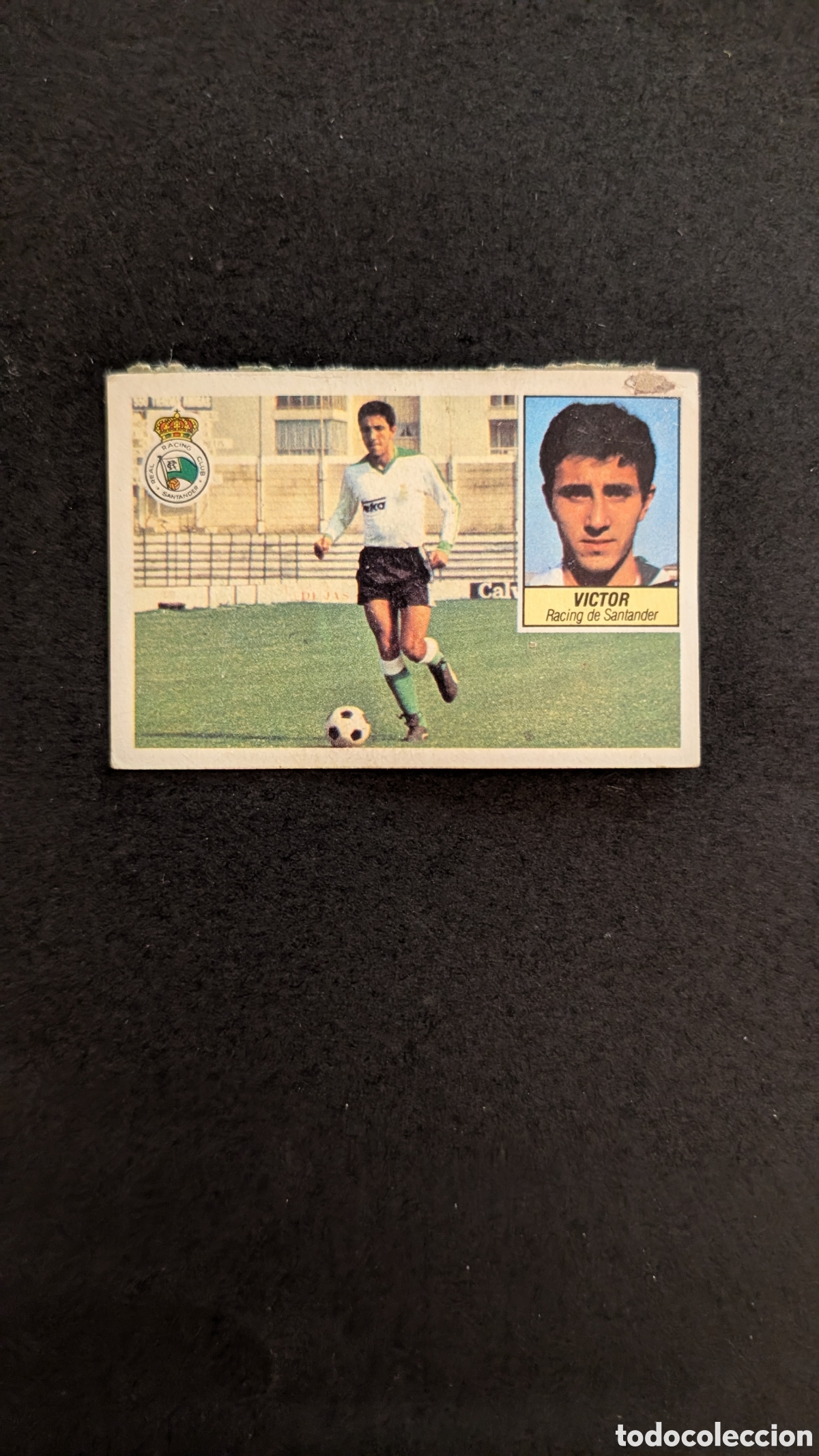Football Stickers: L1 VICTOR RACING SANTANDER COLOCA LIGA ESTE 1984/85 84 85 DESPEGADO RECUPERADO