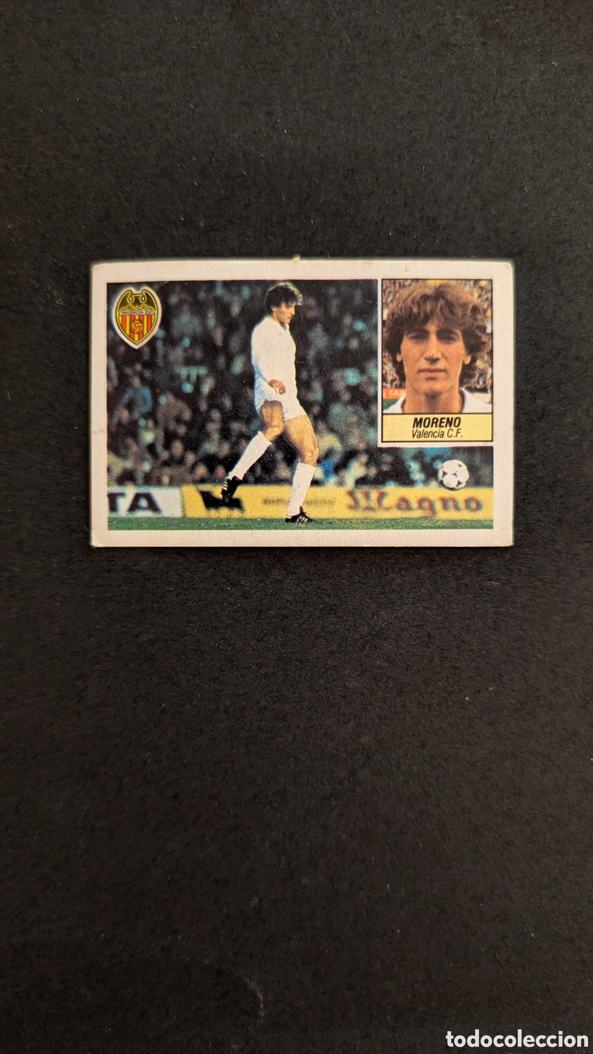 Fu&szlig;ball-Sticker: L1 ENRIQUE MORENO VALENCIA COLOCA LIGA ESTE 1984/85 84 85 DESPEGADO RECUPERADO