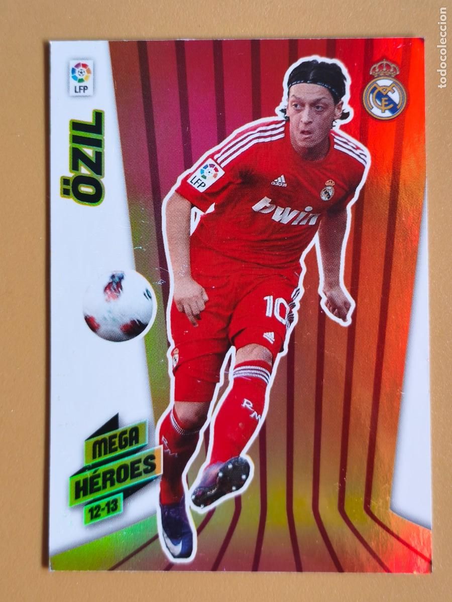 Cromos de f&uacute;tbol: ozil, 2012 13 mega heroes