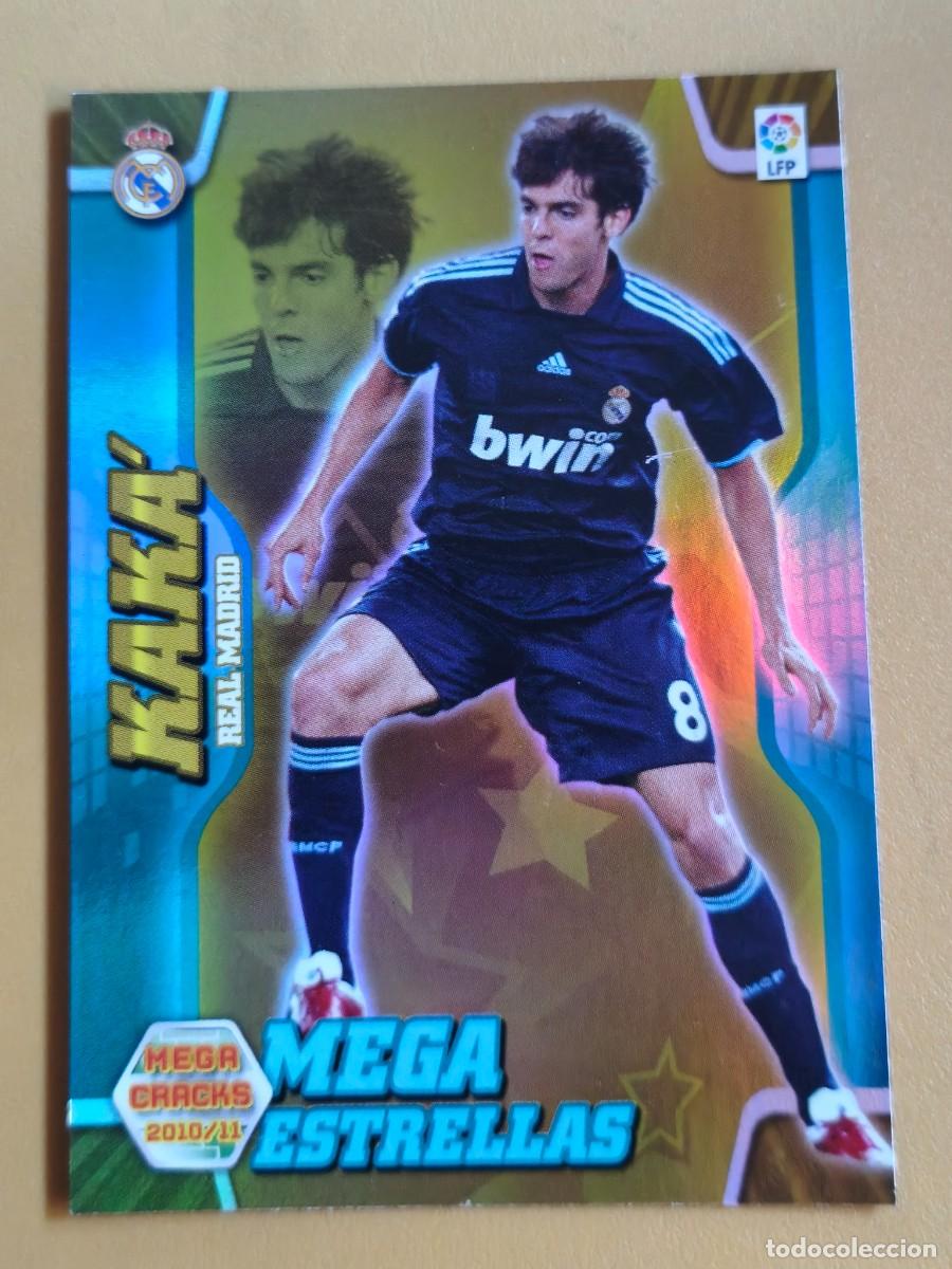 Cromos de f&uacute;tbol: kaka, 2010 11 mega estrellas - Foto 1