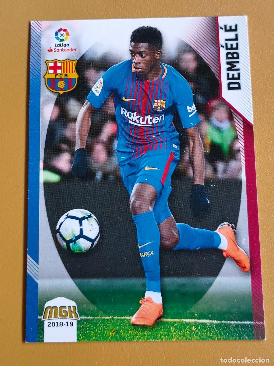 Cromos de f&uacute;tbol: dembele, 2018 19 megacracks