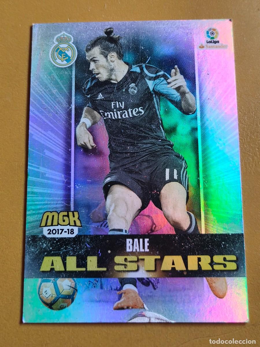 Cromos de f&uacute;tbol: bale, 2017 18 all stars