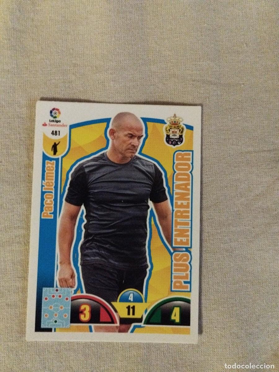 Football Stickers: Paco Jemez Adrenalyn XL 2017-18 Plus Entrenador