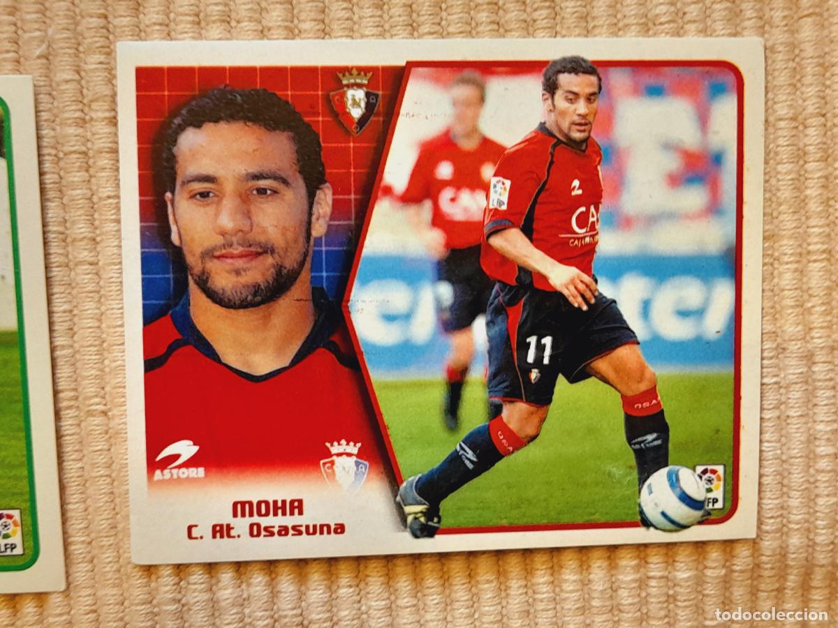 Cromos de f&uacute;tbol: CROMO MOHA (C. AT. OSASUNA) LIGA 05-06 (2005 2006) ALBUM ESTE