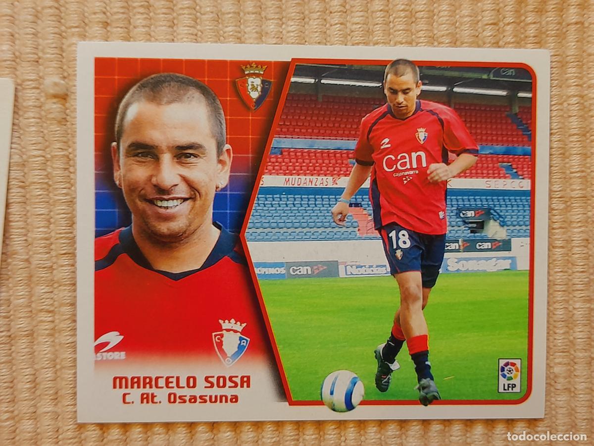 Football Stickers: CROMO 17 MARCELO SOSA (ULTIMOS FICHAJES) C. AT. OSASUNA LIGA 05-06 (2005 2006) ALBUM ESTE
