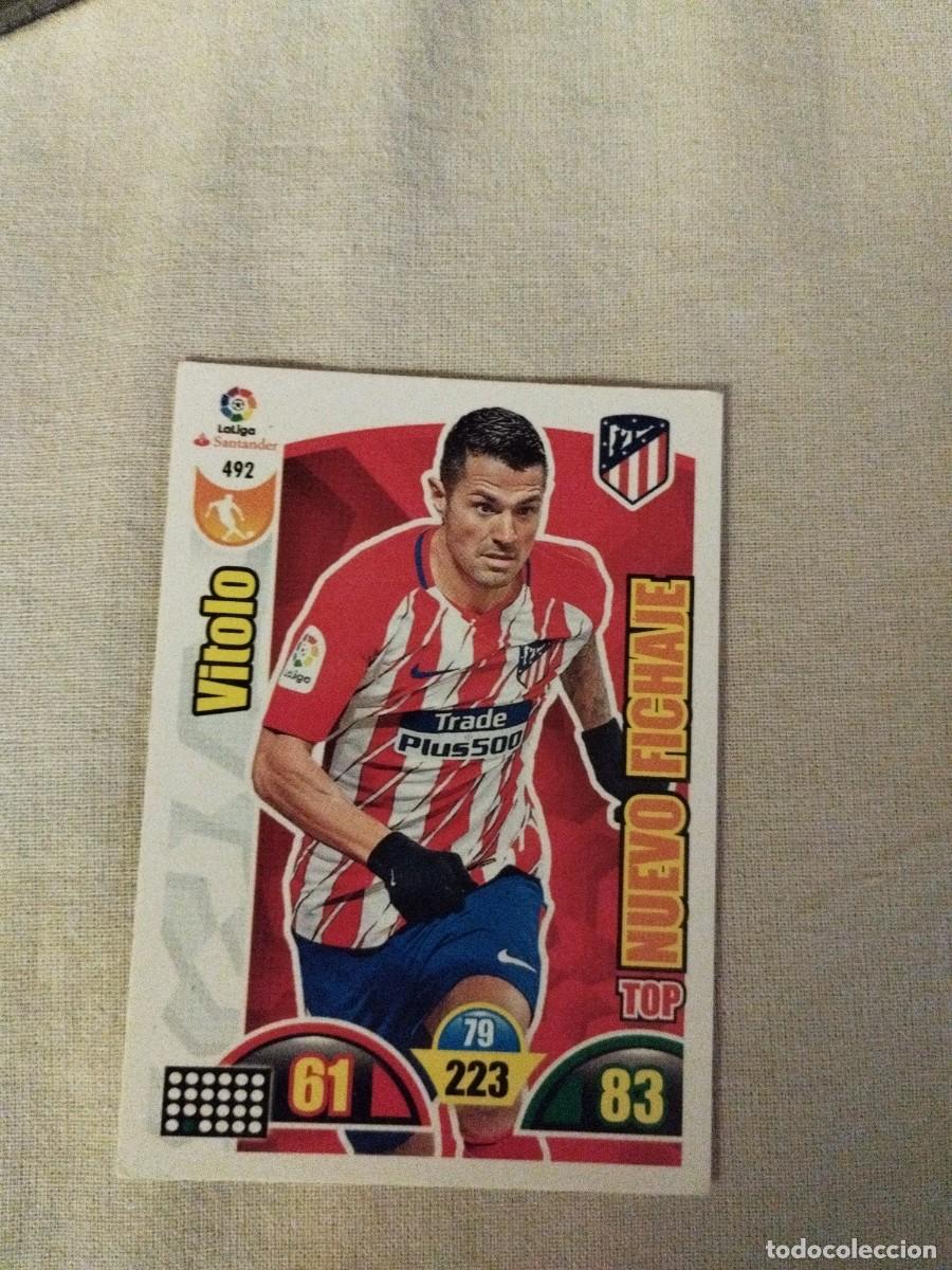 Football Stickers: Vitolo Adrenalyn XL 2017-18 Top Nuevo Fichaje