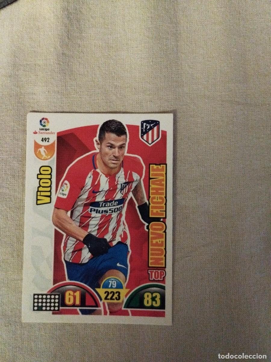 Cromos de f&uacute;tbol: Vitolo Adrenalyn XL 2017-18 Top Nuevo Fichaje