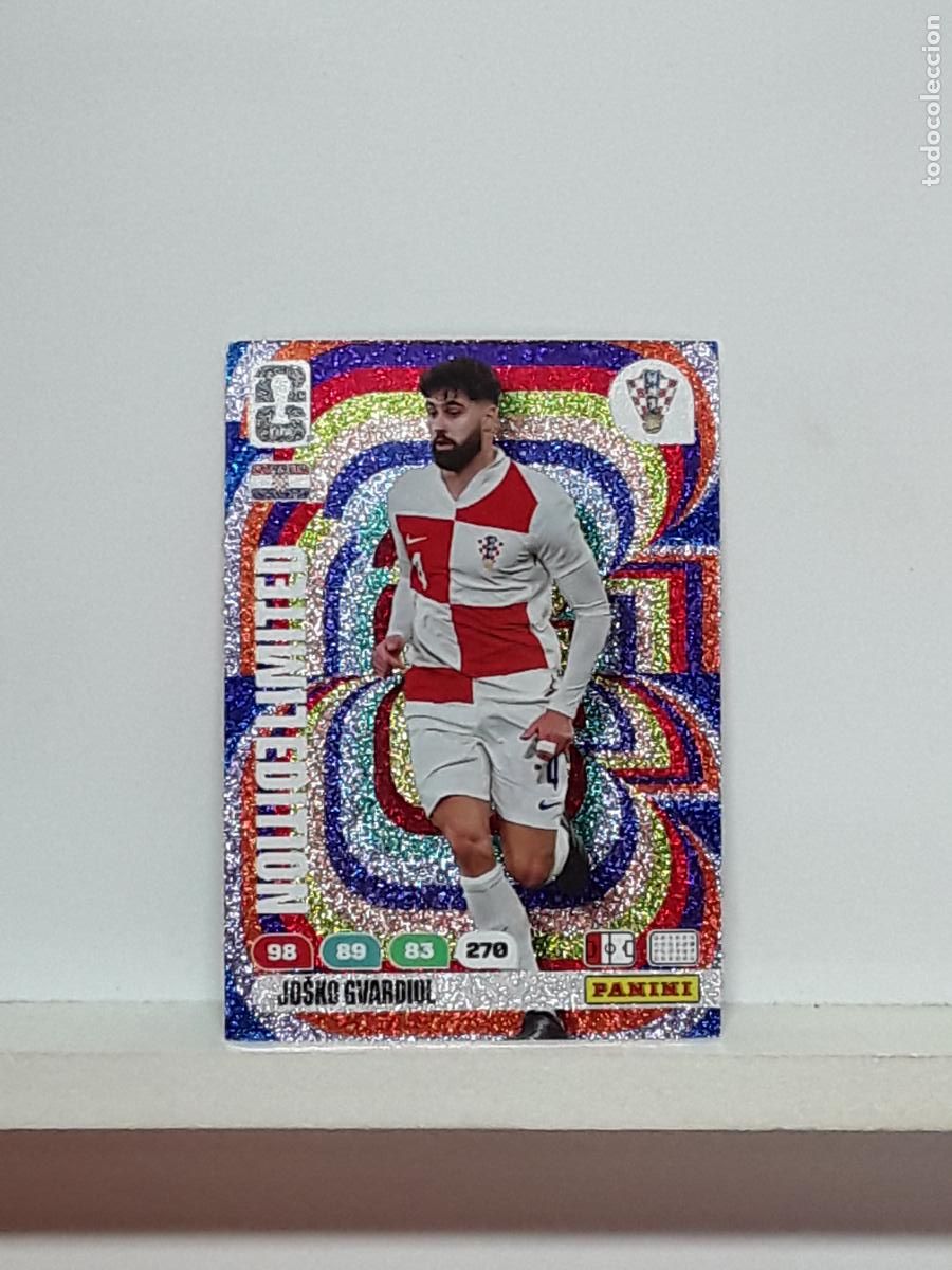 Cromos de f&uacute;tbol: ADRENALYN MUNDIAL 2026 WORLD CUP 26 ALBUM PANINI N LIMITADA CROACIA CROATIA JOSKO GVARDIOL