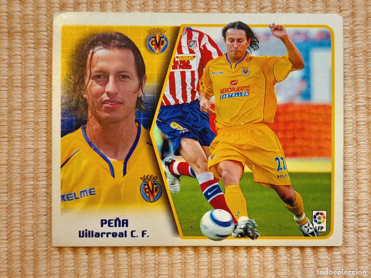 Cromos de f&uacute;tbol: CROMO PE&Ntilde;A (VILLARREAL CF) LIGA 05-06 (2005 2006) ALBUM ESTE