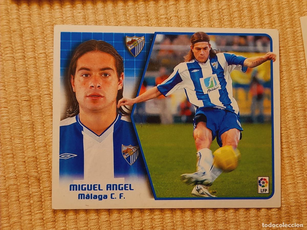 Cromos de f&uacute;tbol: CROMO MIGUEL ANGEL(MALAGA CF) LIGA 05-06 (2005 2006) ALBUM ESTE