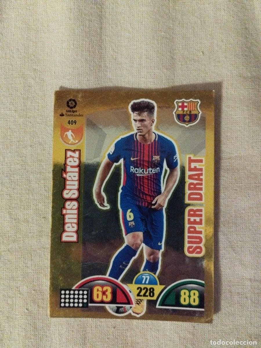Cromos de f&uacute;tbol: Denis Su&aacute;rez Barcelona &Iacute;dolos