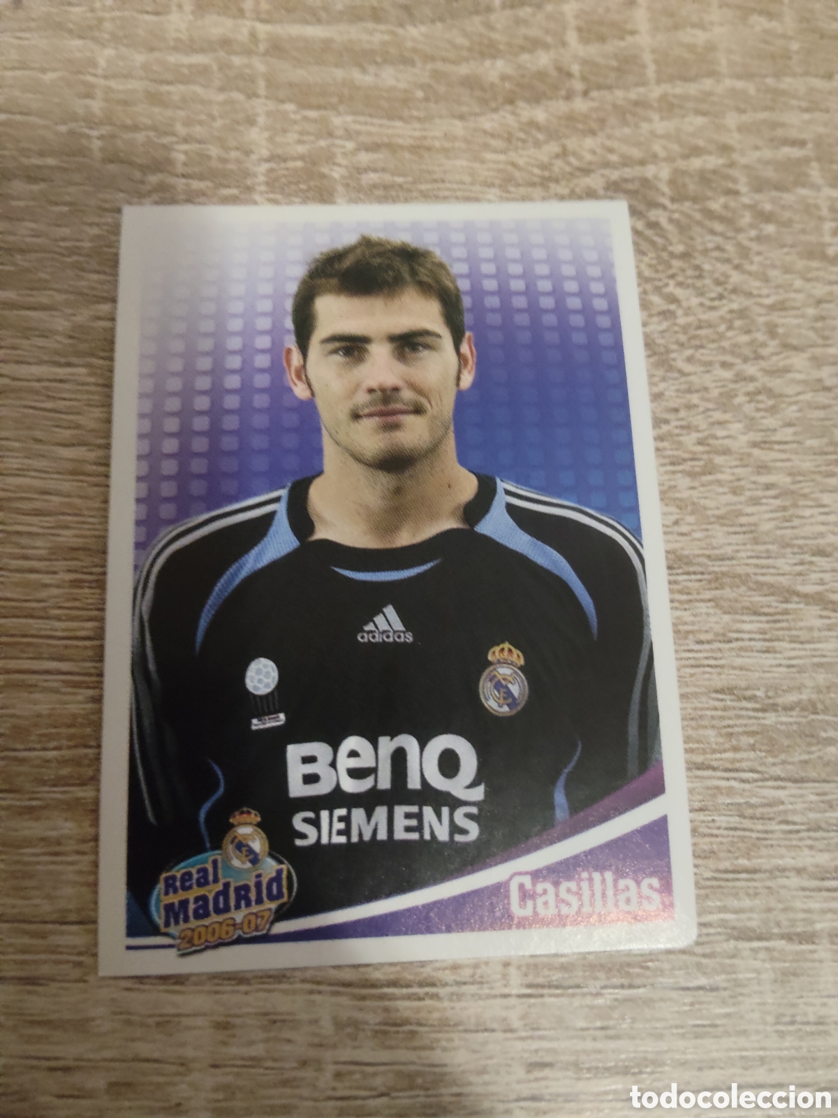 Cromos de f&uacute;tbol: Panini Real Madrid liga 2006 2007 06 07 19 Casillas