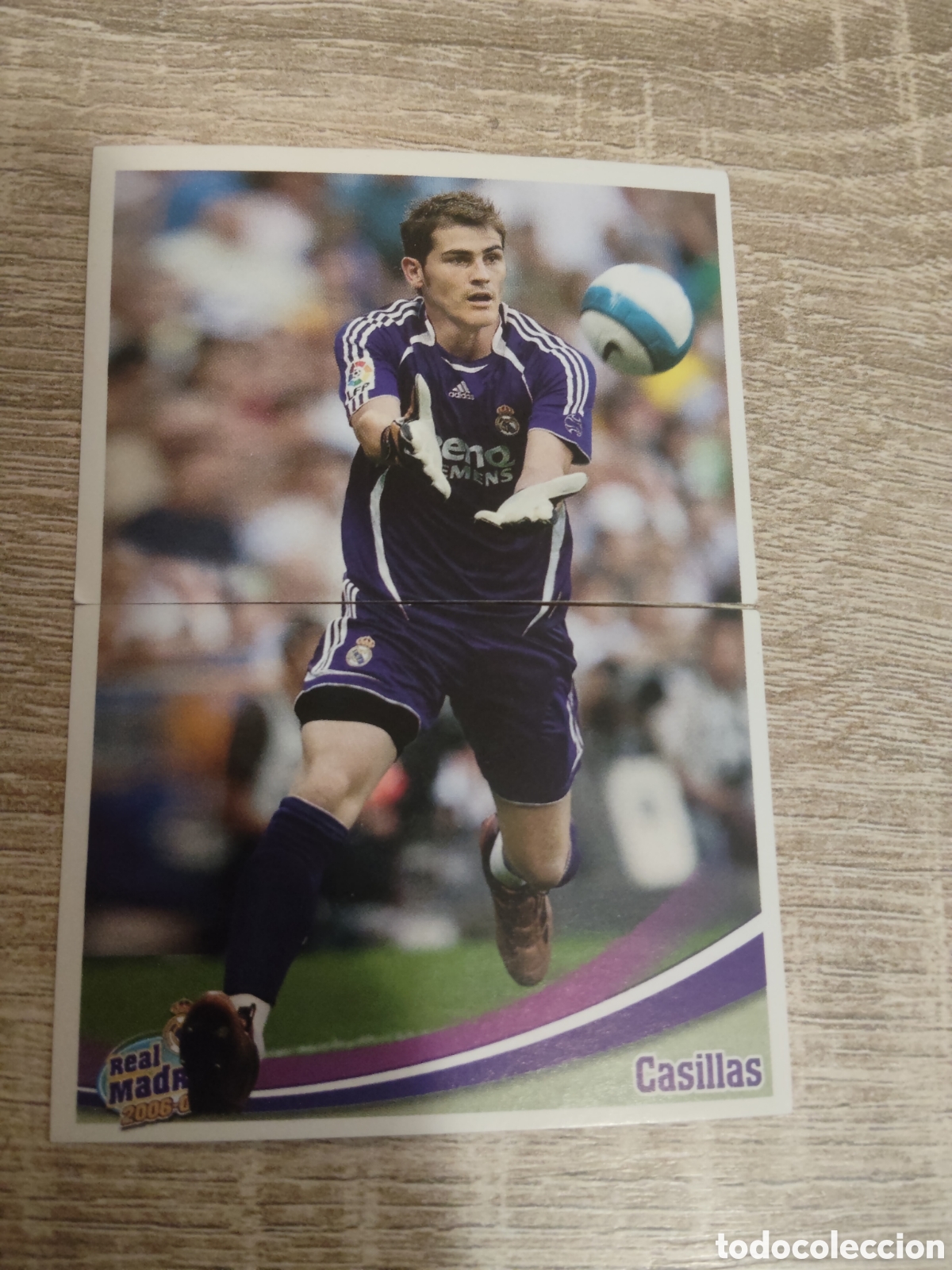 Cromos de f&uacute;tbol: Panini Real Madrid liga 2006 2007 06 07 20 y 21 Casillas