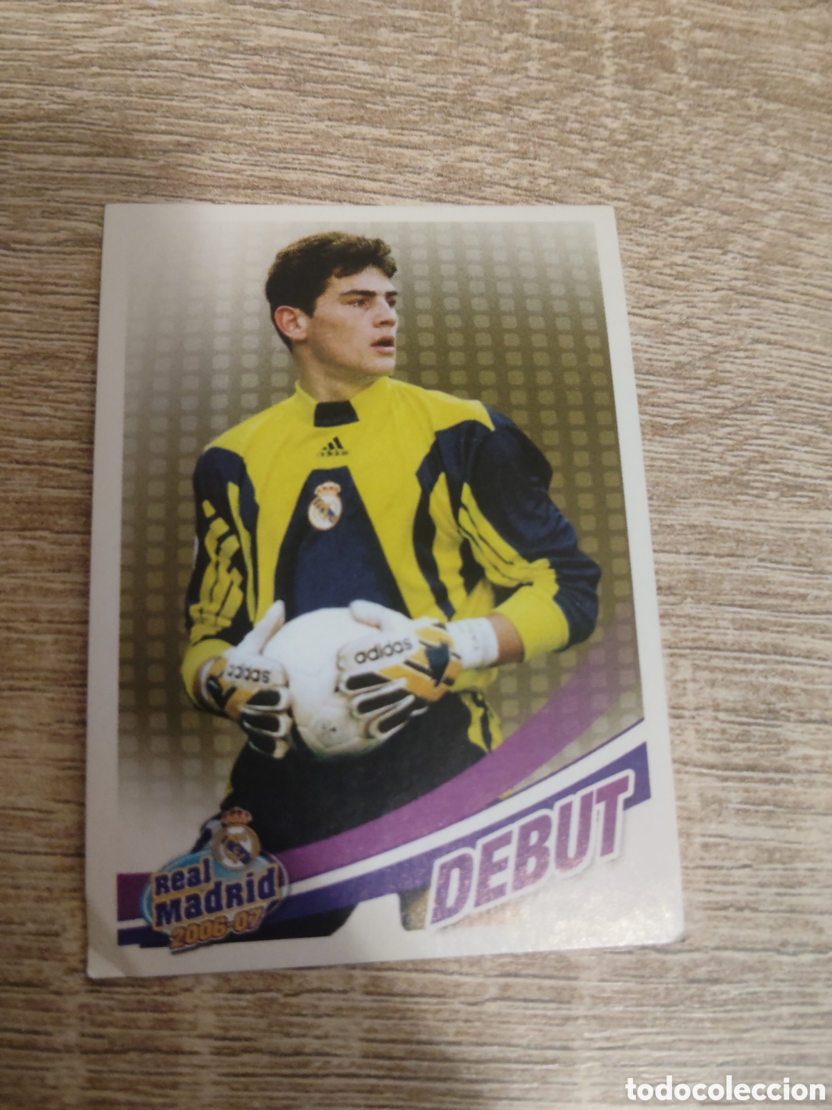 Cromos de f&uacute;tbol: Panini Real Madrid liga 2006 2007 06 07 23 Casillas debut