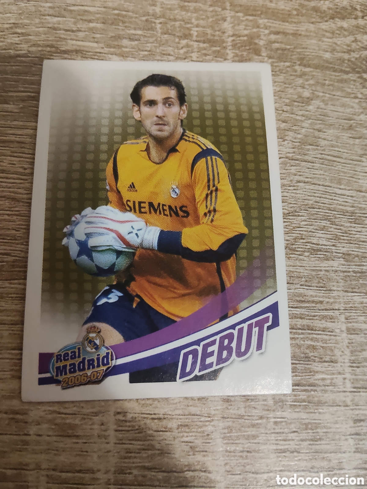 Cromos de f&uacute;tbol: Panini Real Madrid liga 2006 2007 06 07 26 Diego L&oacute;pez