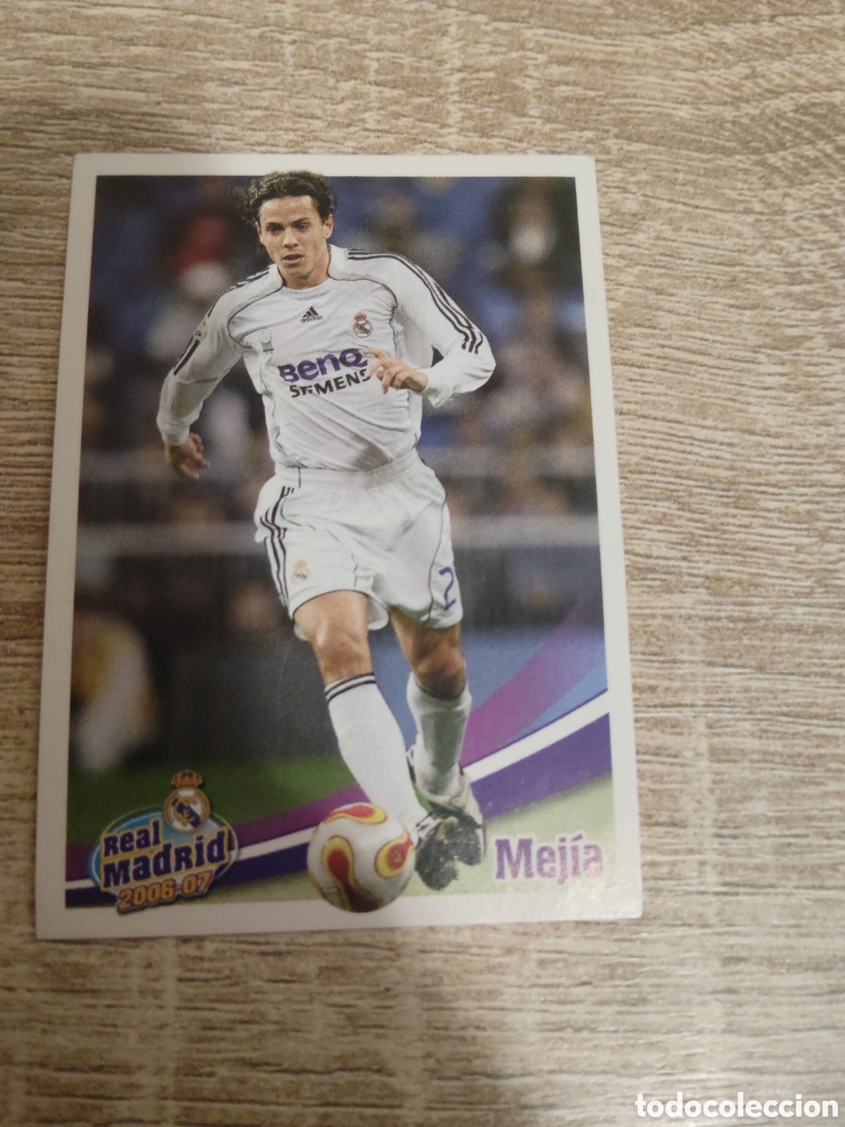 Cromos de f&uacute;tbol: Panini Real Madrid liga 2005 2007 06 07 30 Mej&iacute;a