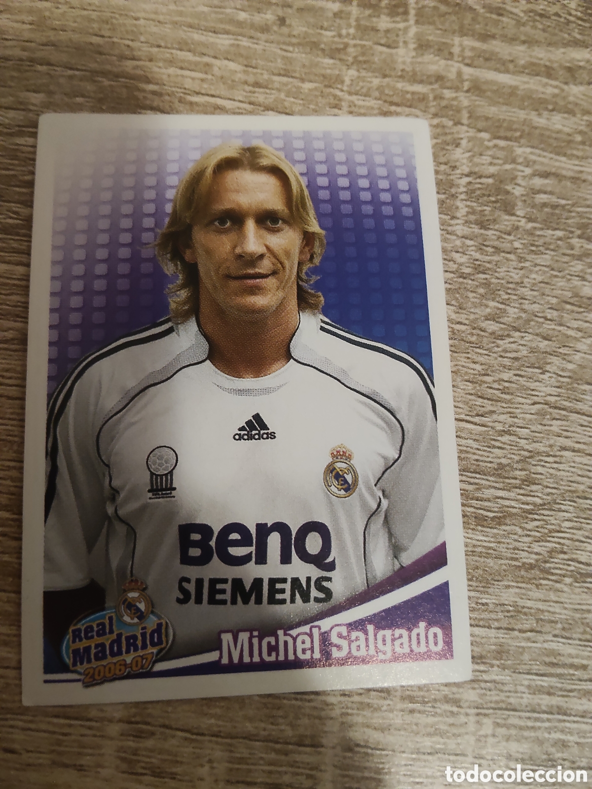 Cromos de f&uacute;tbol: Panini Real Madrid liga 2006 2007 06 07 31 Michel Salgado