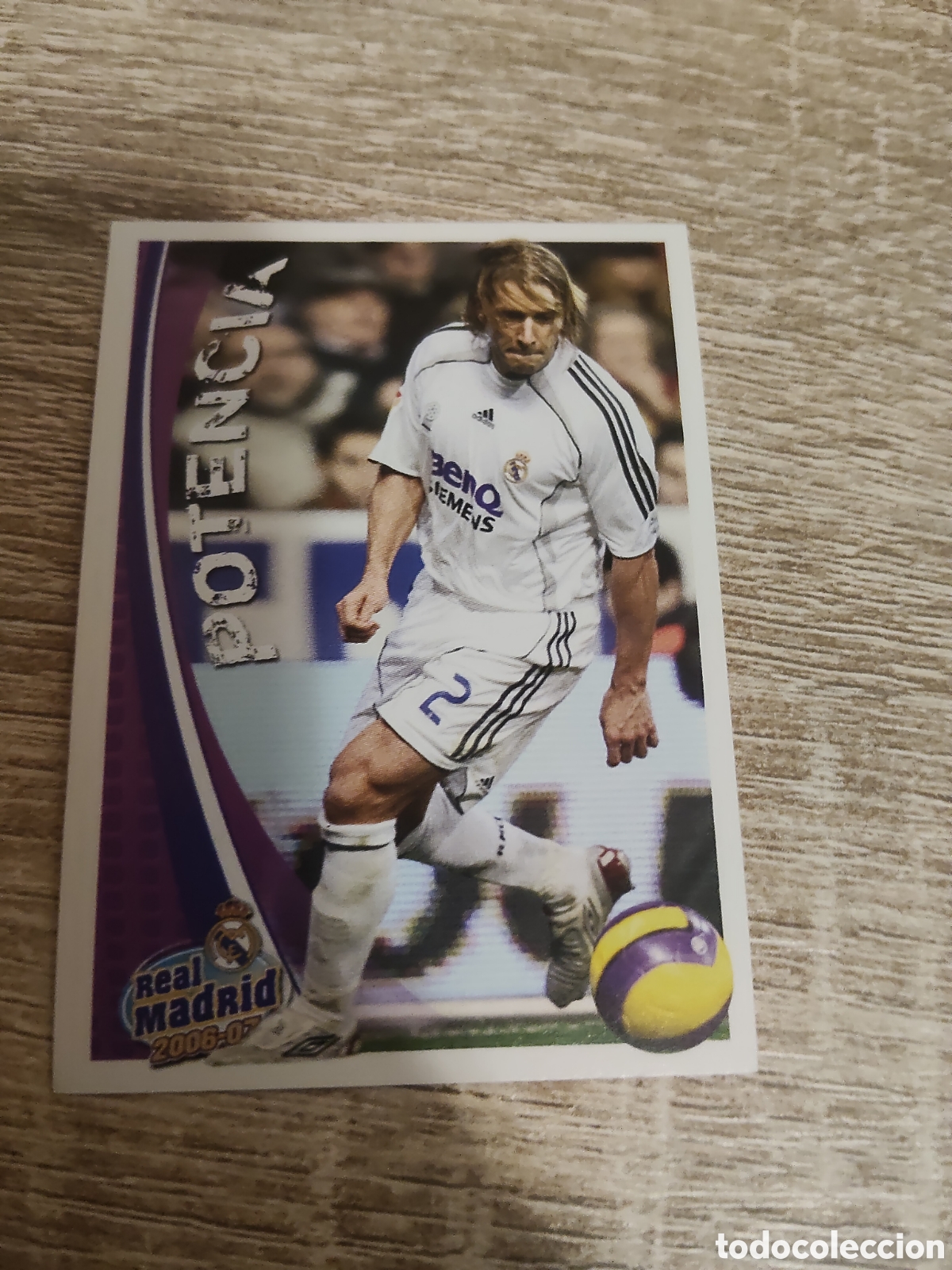 Cromos de f&uacute;tbol: Panini Real Madrid liga 2006 2007 06 07 34 Michel Salgado