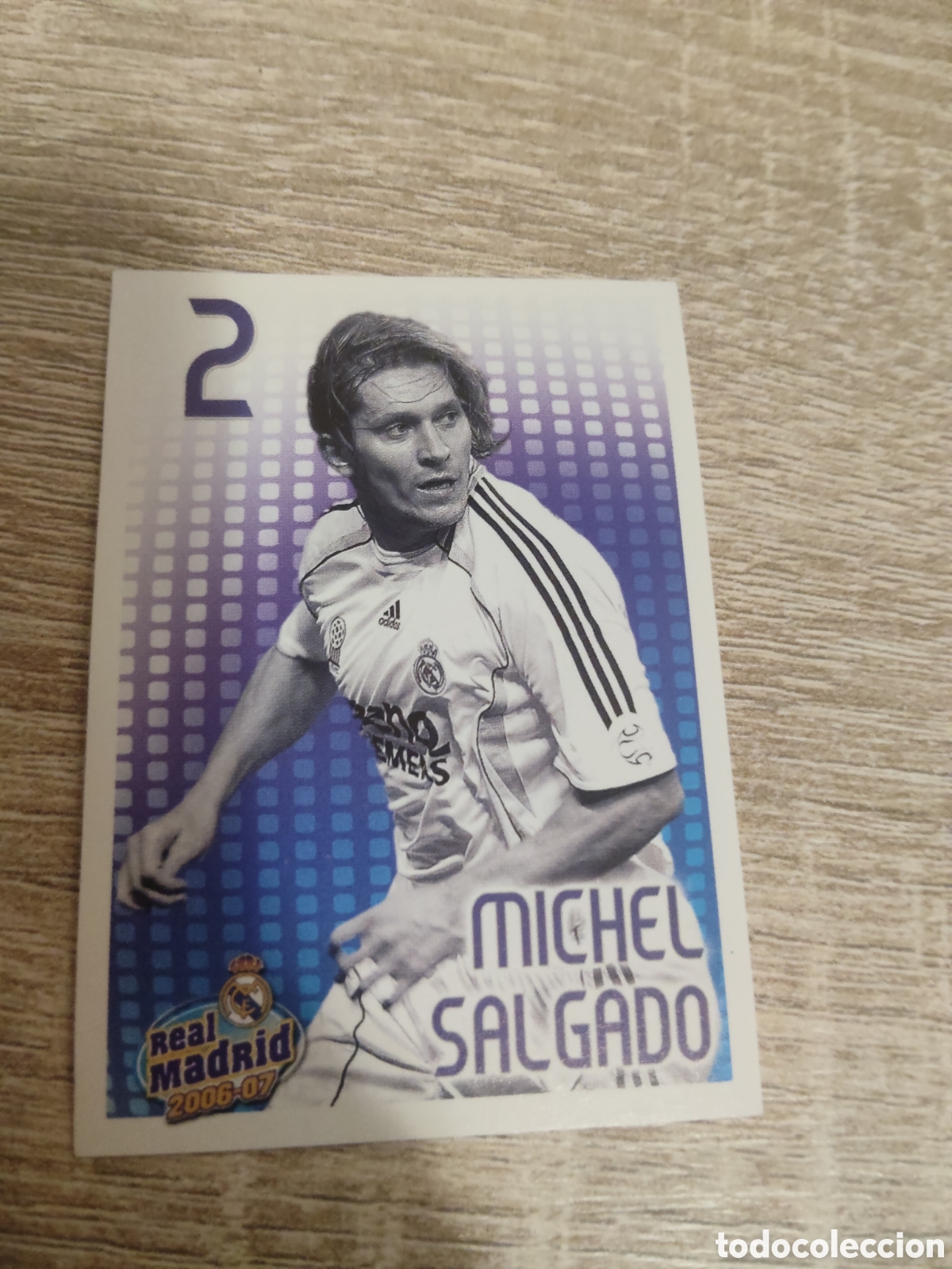 Cromos de f&uacute;tbol: Panini Real Madrid liga 2006 2007 06 07 36 Michel Salgado
