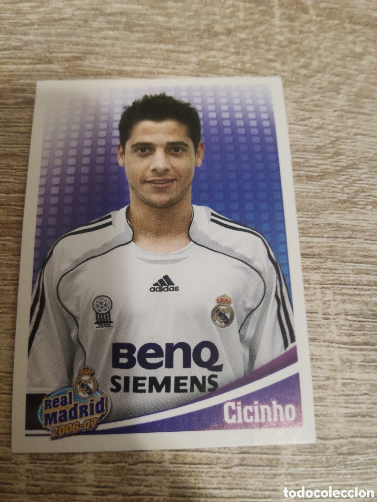 Cromos de f&uacute;tbol: Panini Real Madrid liga 2006 2007 06 07 37 Cicinho