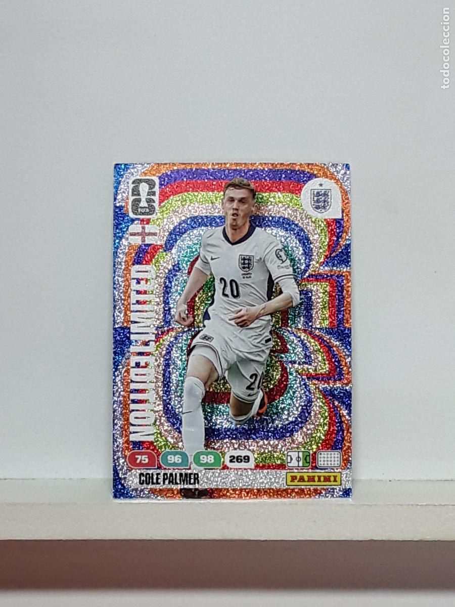 Cromos de f&uacute;tbol: ADRENALYN MUNDIAL 2026 WORLD CUP 26 ALBUM PANINI N LIMITADA INGLATERRA ENGLAND COLE PALMER
