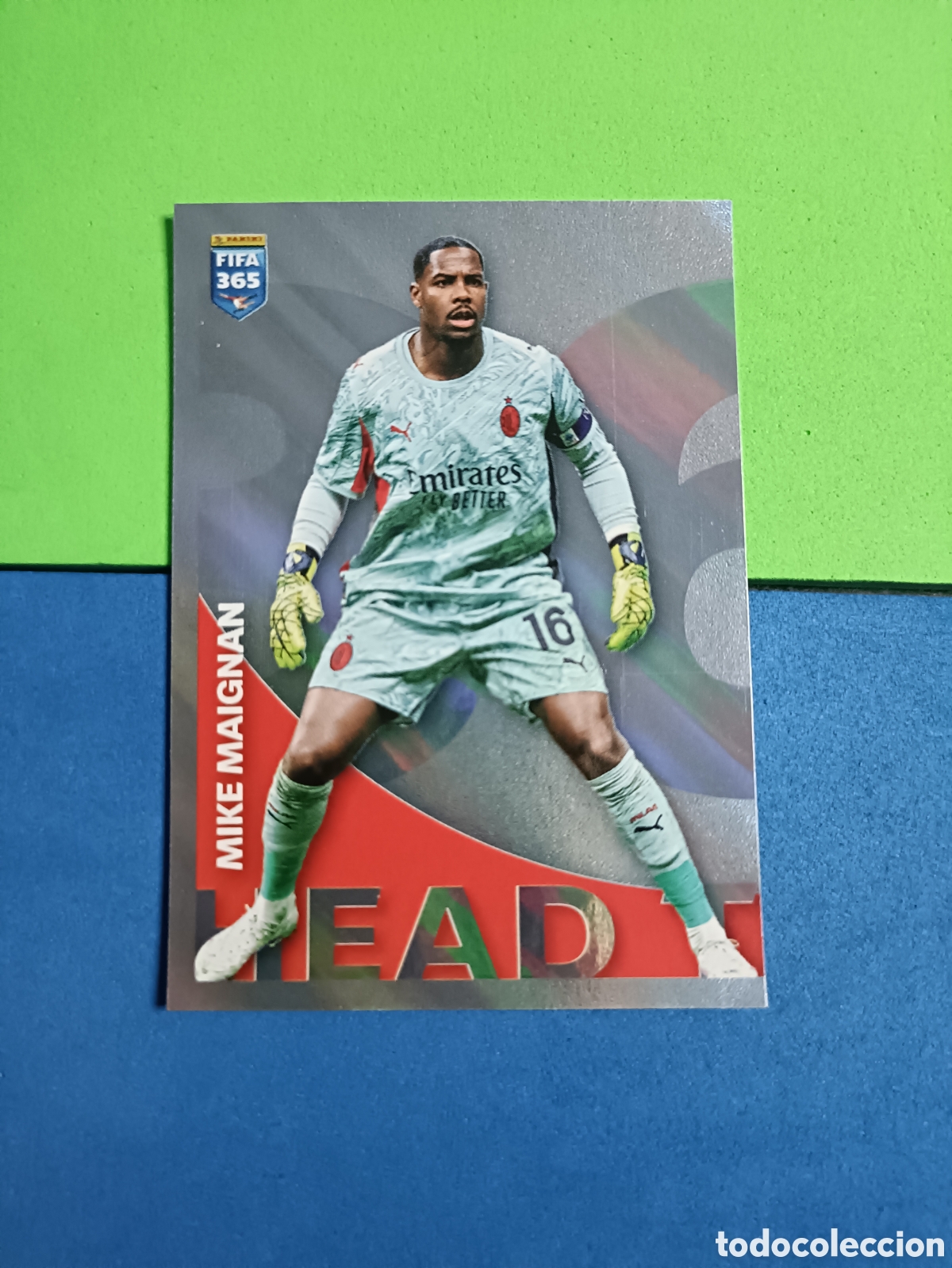 Cromos de f&uacute;tbol: Panini FIFA 365 2026 stickers - head T headT 243 Maignan