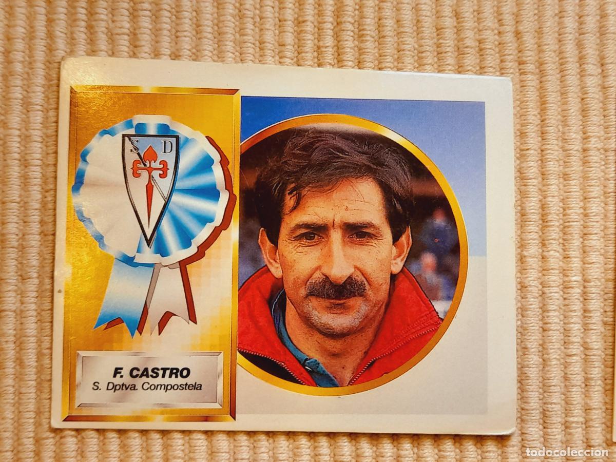 Cromos de f&uacute;tbol: CROMO FERNANDO CASTRO SANTOS (SD COMPOSTELA) LIGA 94-95 (1994 1995) ALBUM ESTE