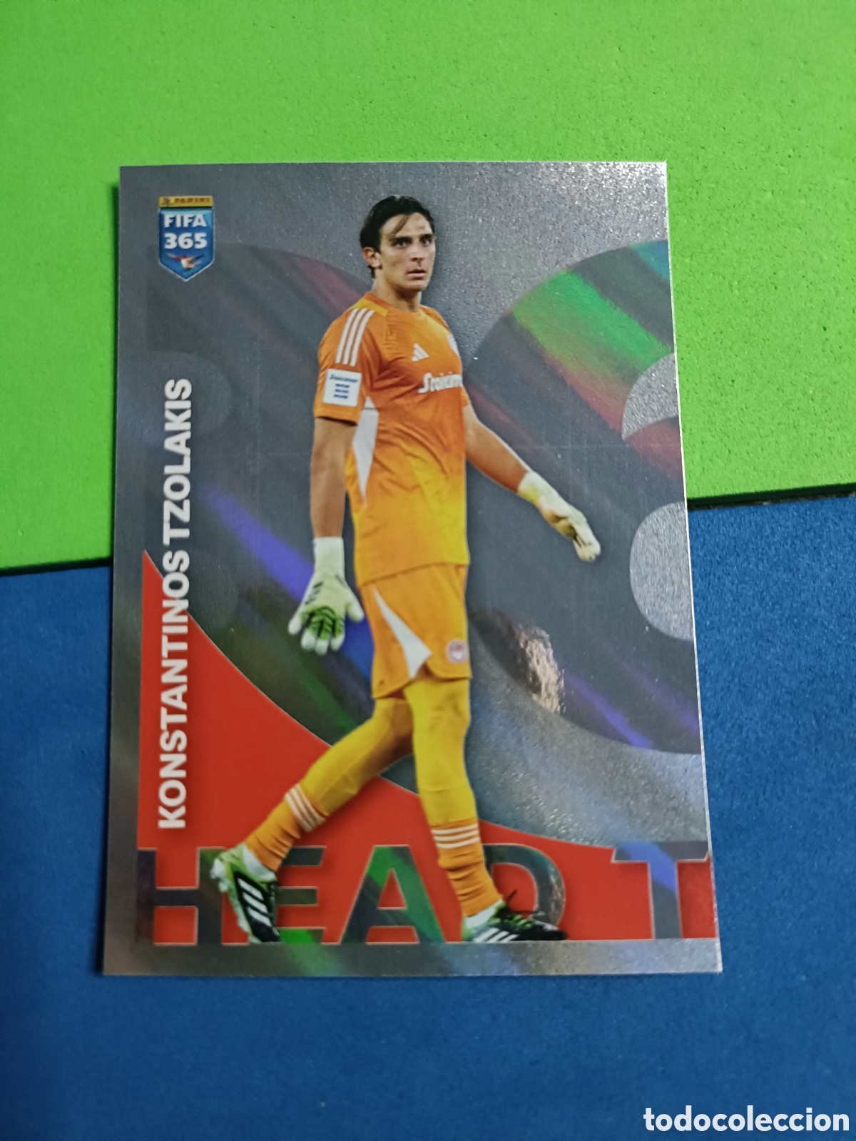 Cromos de f&uacute;tbol: Panini FIFA 365 2026 stickers - head T headT 257 Tzolakis