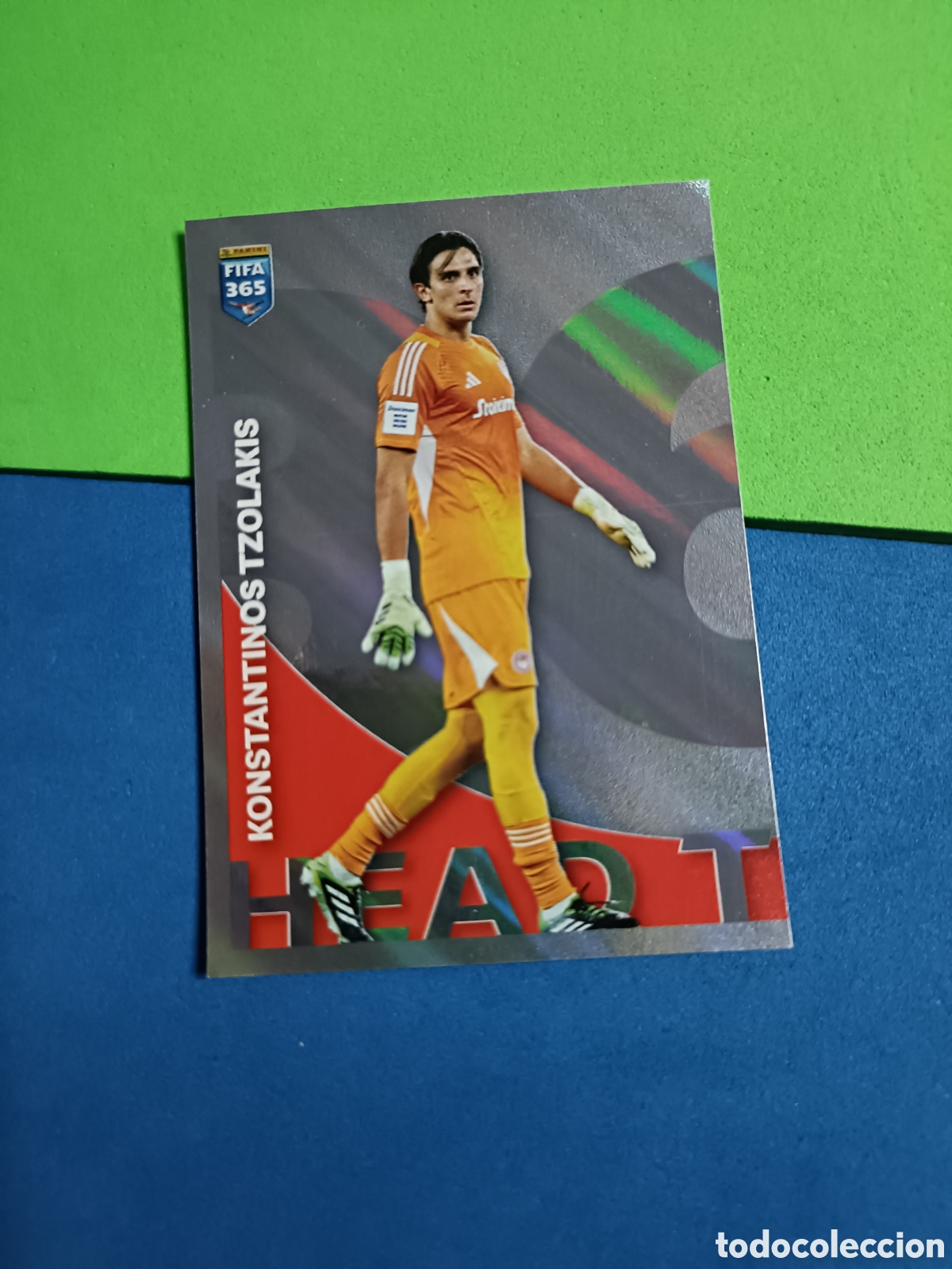 Cromos de f&uacute;tbol: Panini FIFA 365 2026 stickers - head T headT 257 Tzolakis