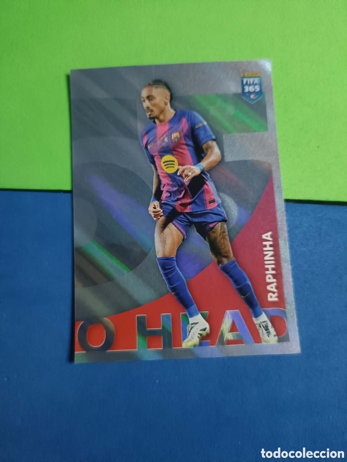 Cromos de f&uacute;tbol: Panini FIFA 365 2026 stickers - O head Ohead 260 Raphinha Barcelona