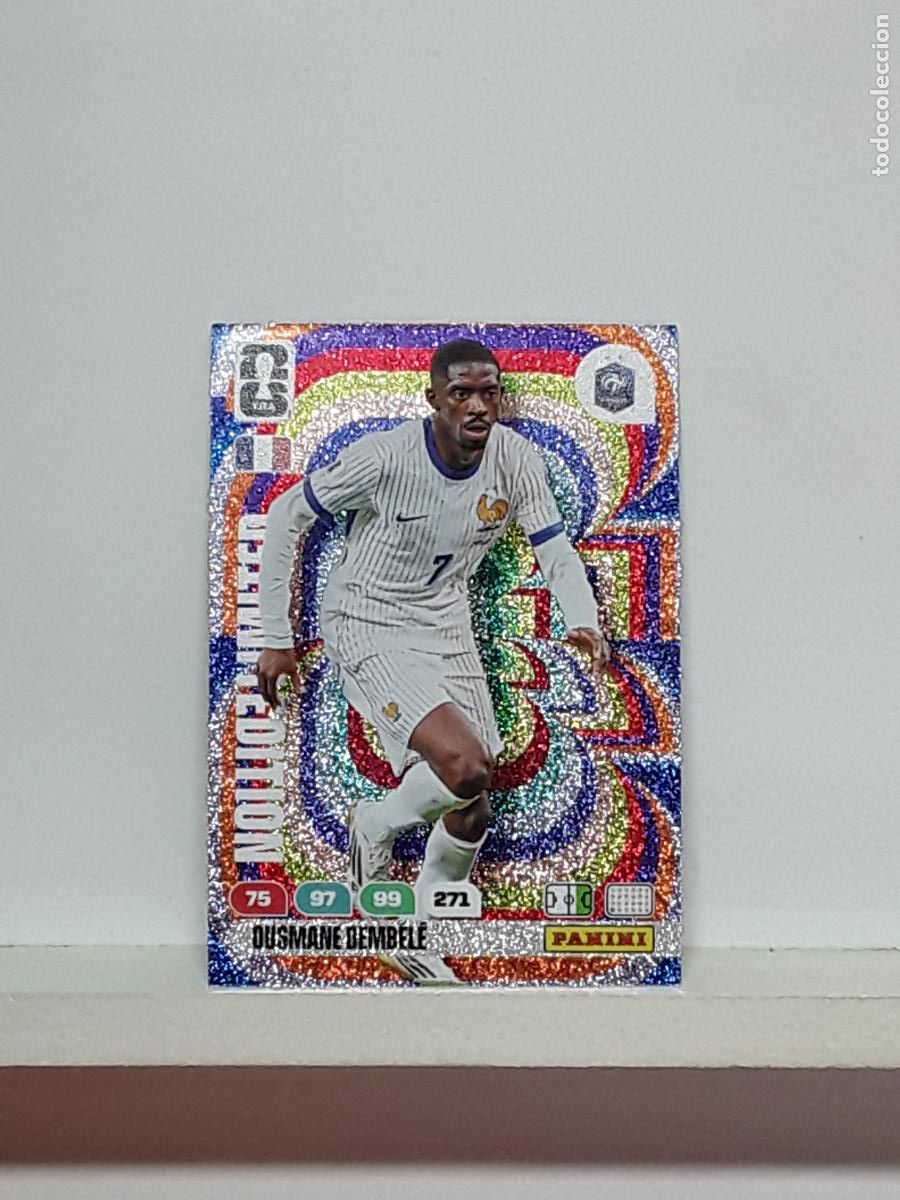 Cromos de f&uacute;tbol: ADRENALYN MUNDIAL 2026 WORLD CUP 26 ALBUM PANINI N LIMITADA FRANCIA FRANCE OUSMANE DEMBELE