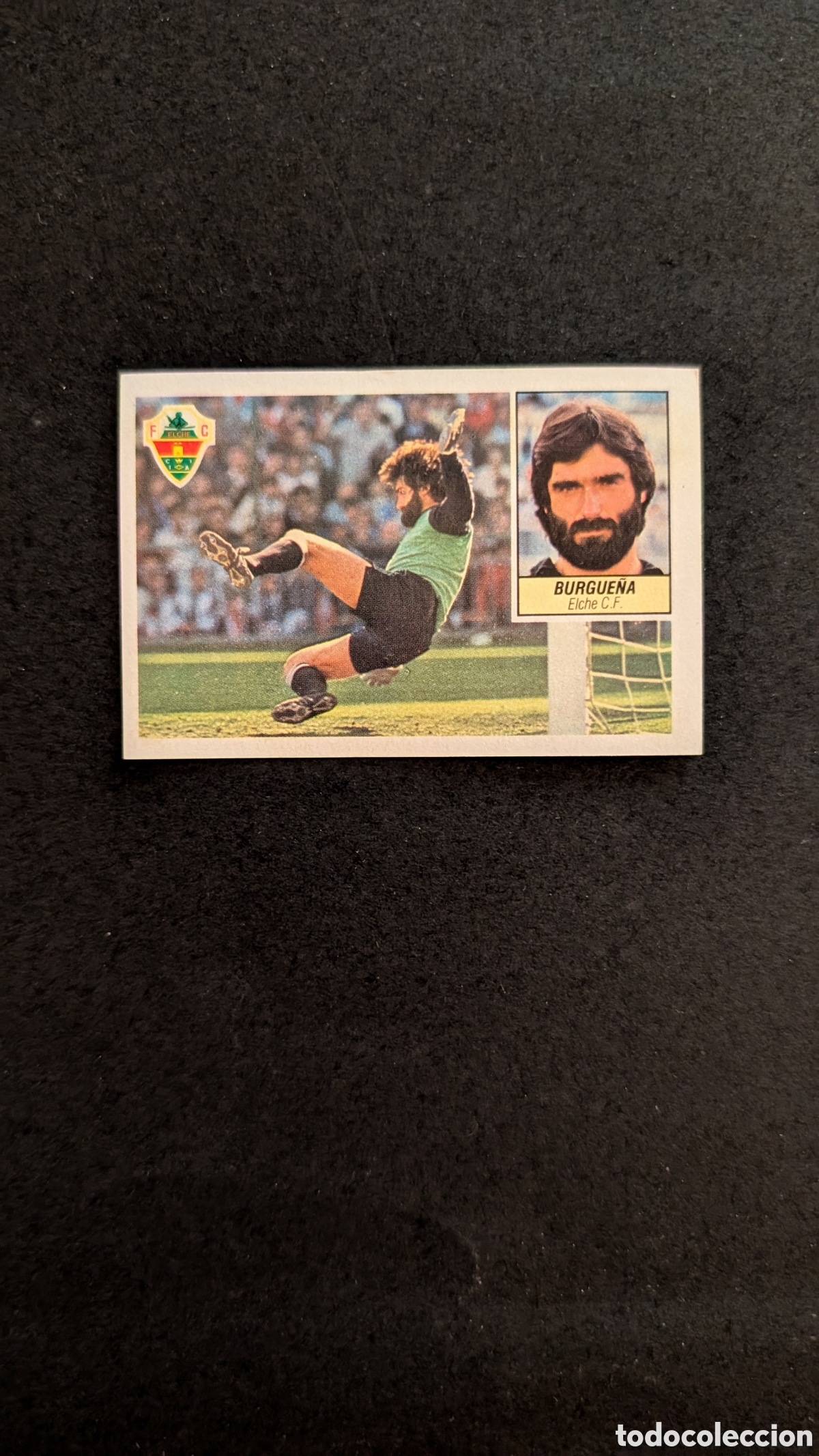 Cromos de Futebol: L1 BURGUE&Ntilde;A ELCHE VERSION FICHAJE 14 LIGA ESTE 1984/85 84 85 DESPEGADO RECUPERADO