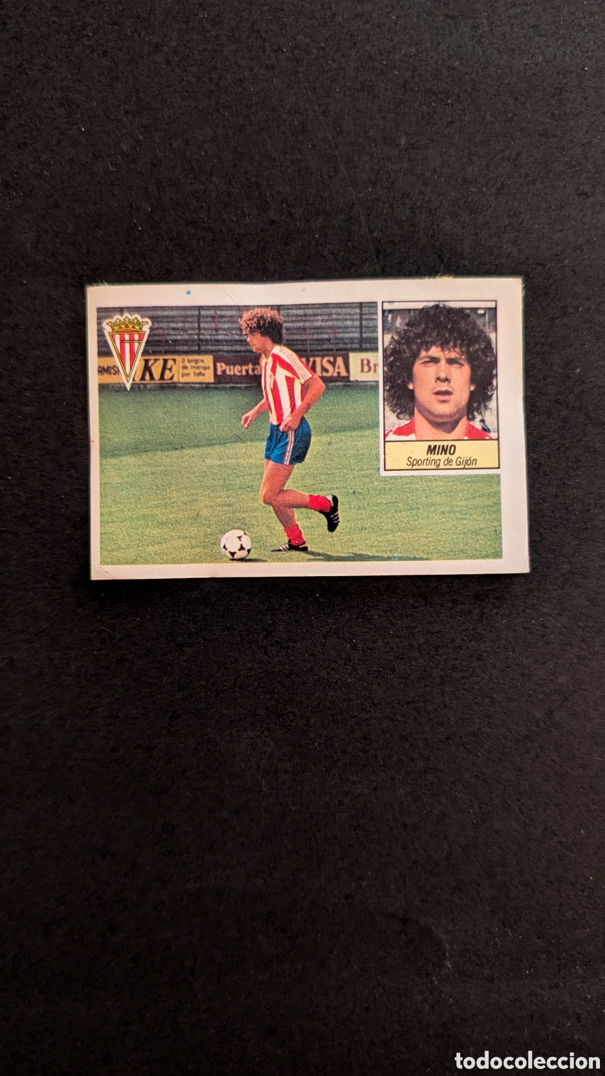 Cromos de Futebol: L1 MINO SPORTING GIJON FICHAJE 15 LIGA ESTE 1984/85 84 85 DESPEGADO RECUPERADO