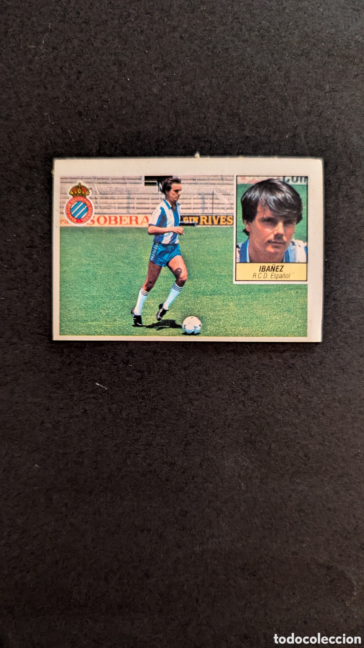 Fu&szlig;ball-Sticker: L1 IBA&Ntilde;EZ ESPA&Ntilde;OL FICHAJE 19 LIGA ESTE 1984/85 84 85 DESPEGADO RECUPERADO