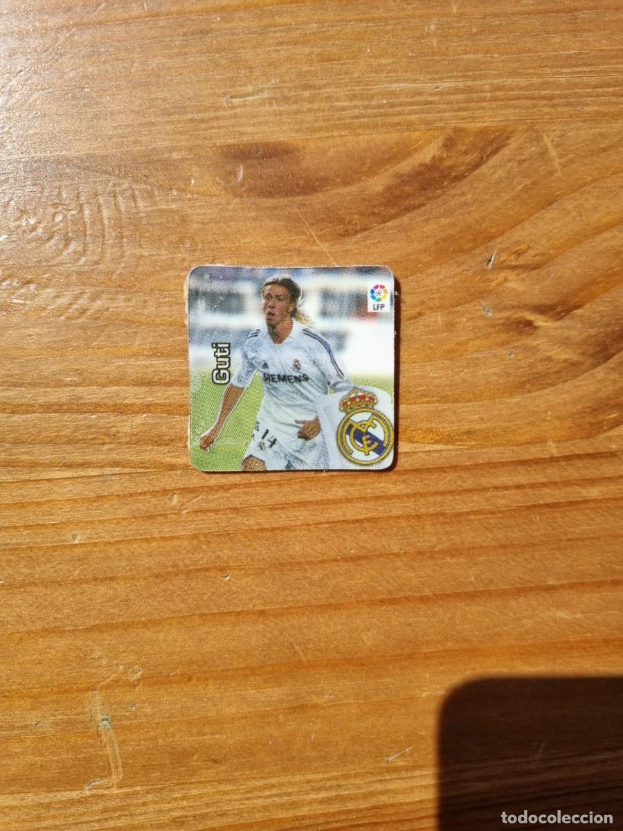 Cromos de f&uacute;tbol: GUTI (Real Madrid CF). FLAPS Liga 2006 2007 06 07 (Grefusa) DESPEGADO