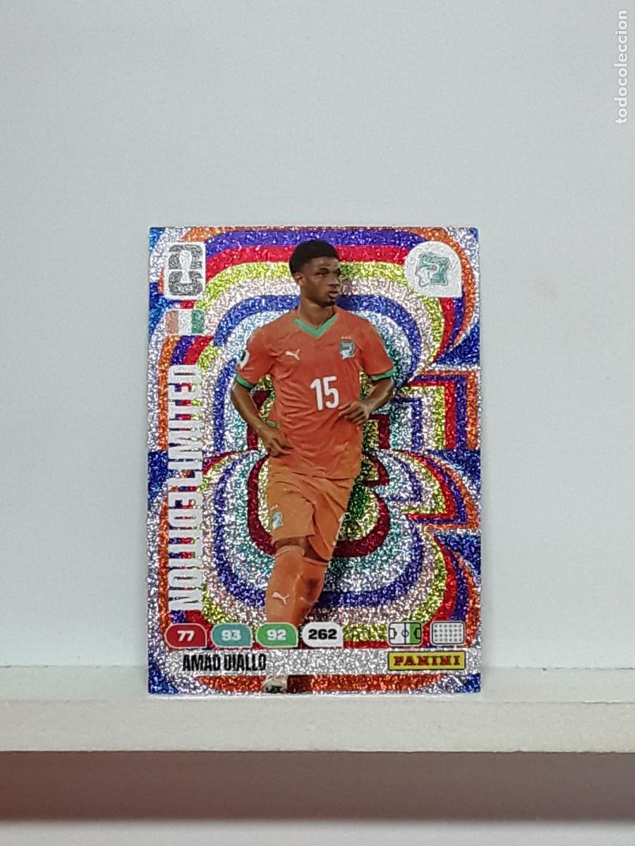 Cromos de f&uacute;tbol: ADRENALYN MUNDIAL 2026 WORLD CUP 26 ALBUM PANINI N LIMITADA COSTA MARFIL COTE D'IVOIRE AMAD DIALLO