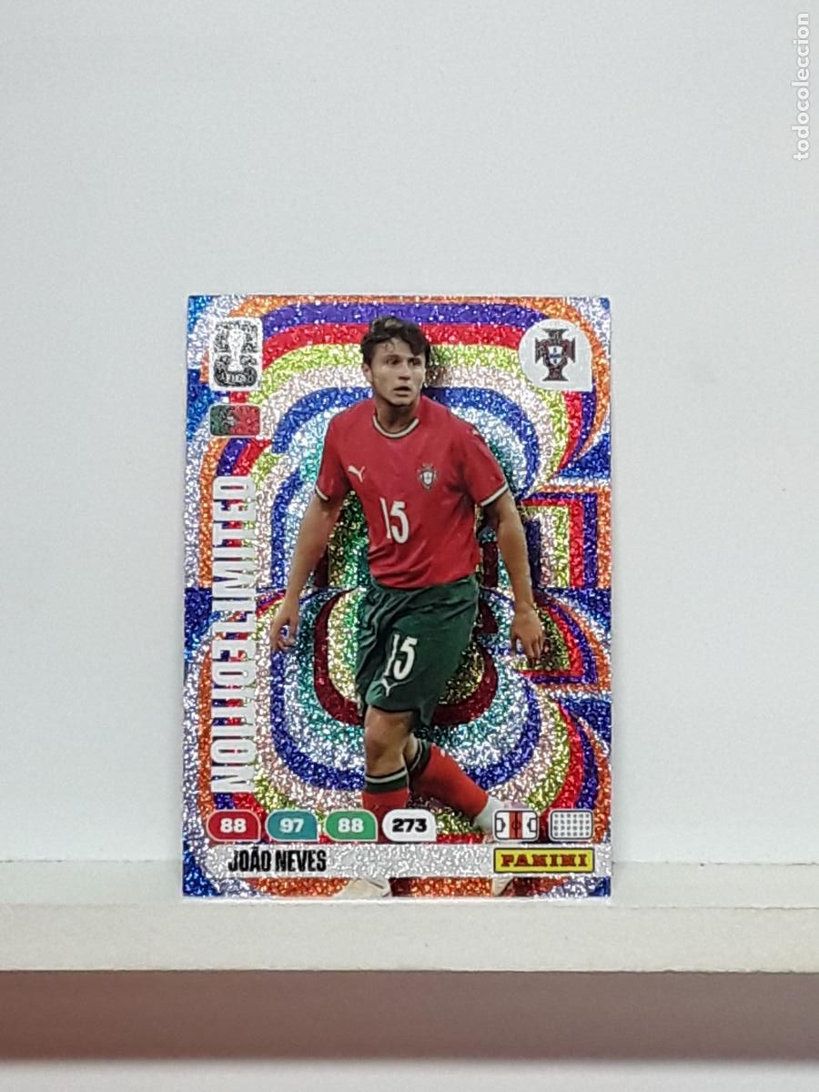 Cromos de f&uacute;tbol: ADRENALYN MUNDIAL 2026 WORLD CUP 26 ALBUM PANINI N LIMITADA PORTUGAL JOAO NEVES