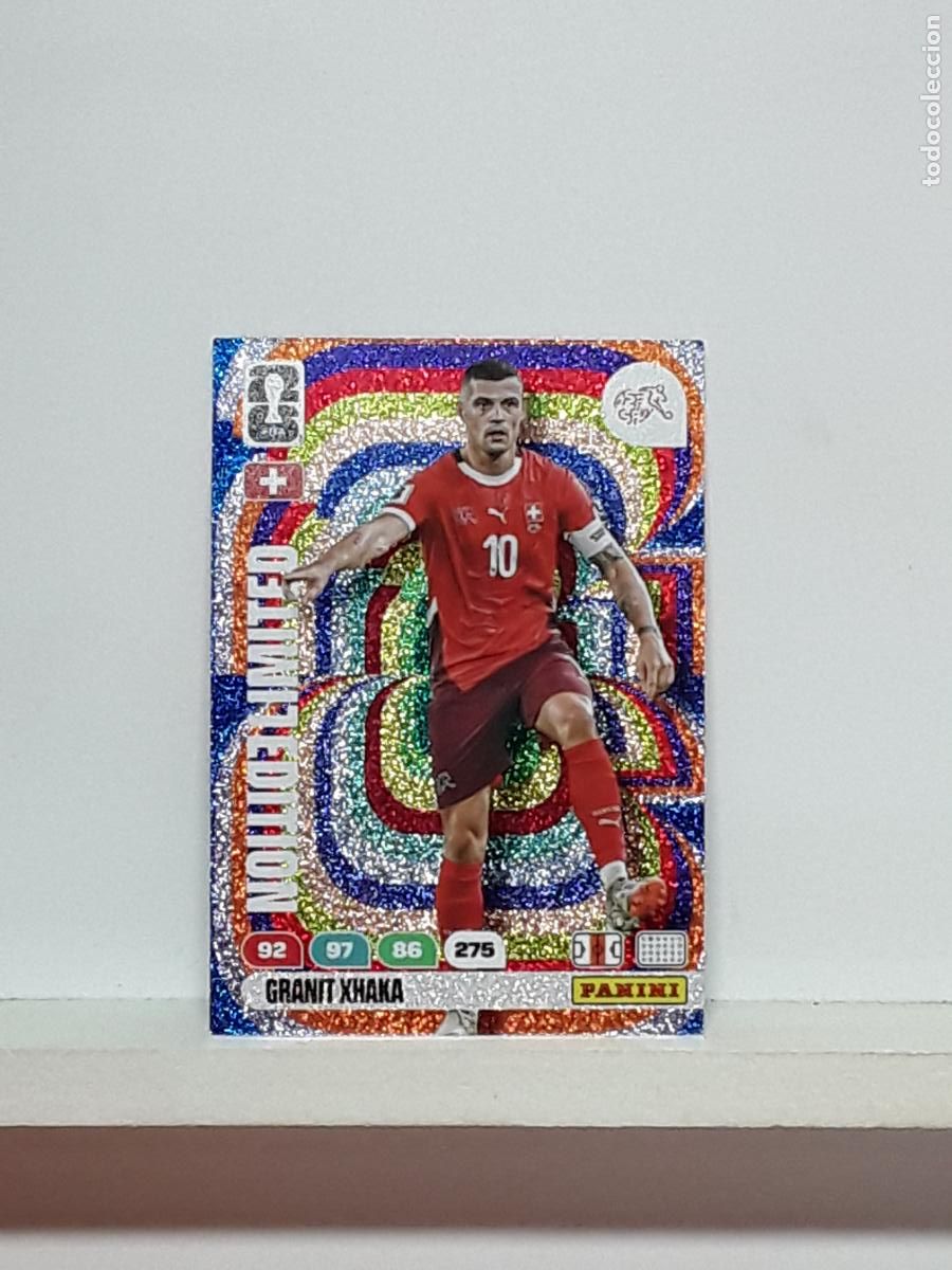Cromos de f&uacute;tbol: ADRENALYN MUNDIAL 2026 WORLD CUP 26 ALBUM PANINI N LIMITADA SUIZA GRANIT XHAKA