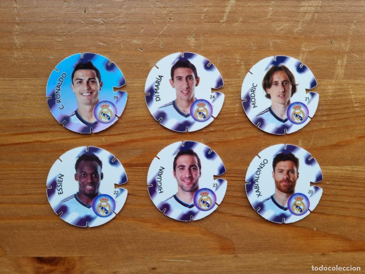 Cromos de f&uacute;tbol: Colecci&oacute;n Completa TAZOS Real Madrid CF 2012 2013 (Cheetos)