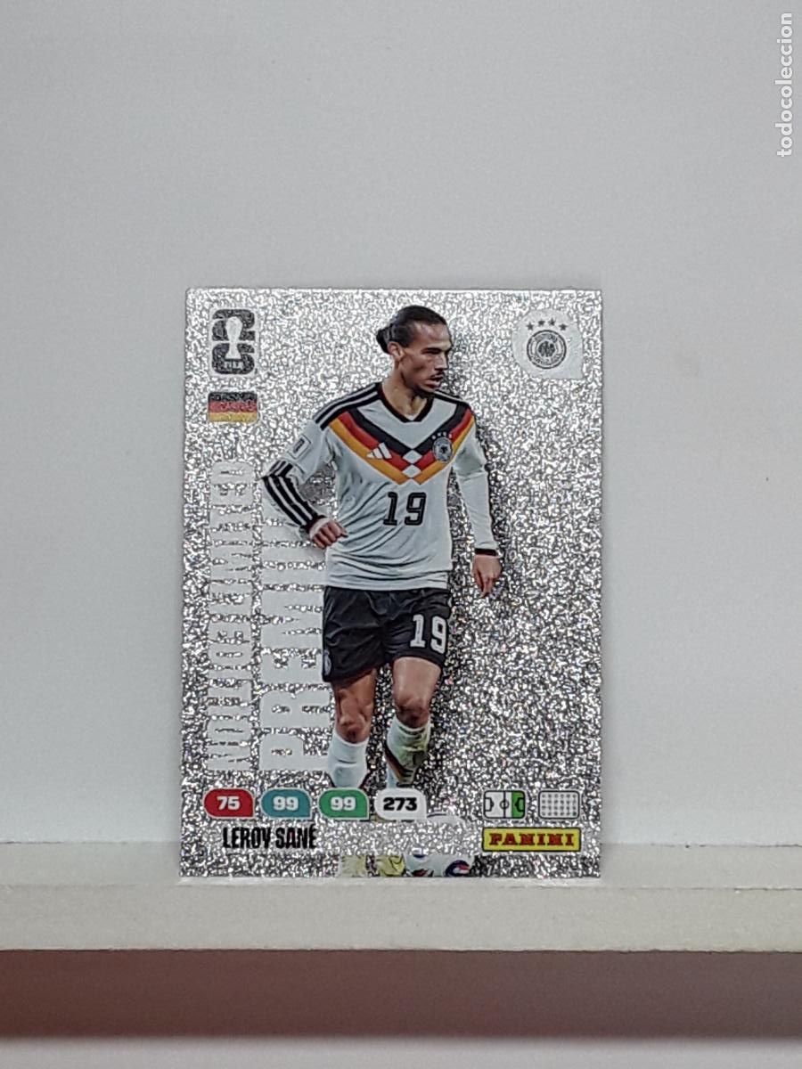 Cromos de f&uacute;tbol: ADRENALYN MUNDIAL 2026 WORLD CUP 26 ALBUM PANINI N LIMITADA PREMIUM ALEMANIA GERMANY LEROY SANE