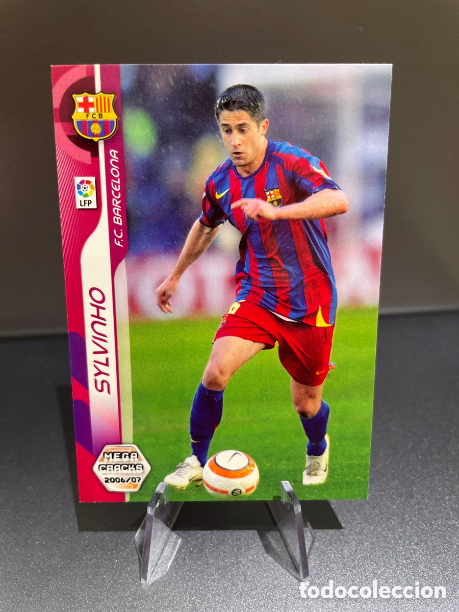 Cromos de f&uacute;tbol: Silvinho 43 MGK Megacracks 2006-07 2006 2007 FC Barcelona