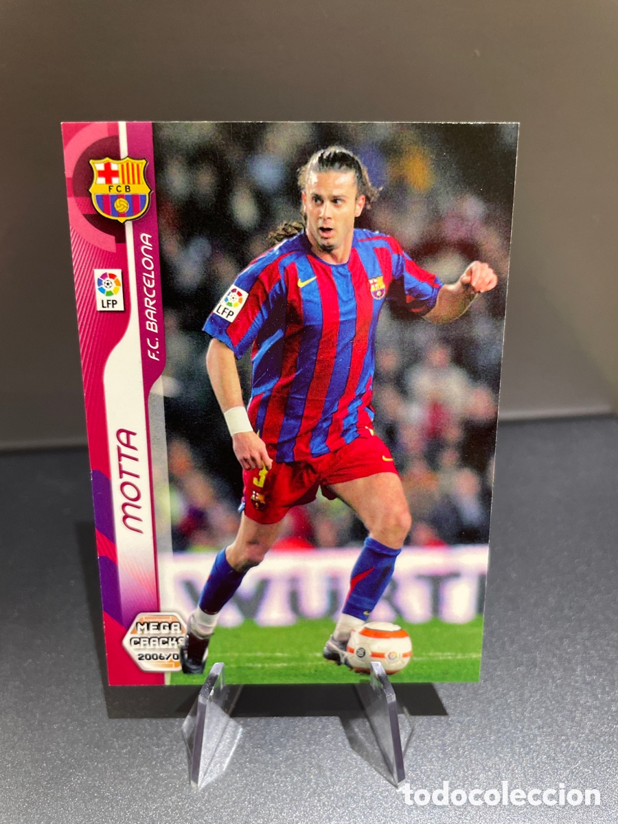 Cromos de f&uacute;tbol: Thiago Motta 46 MGK Megacracks 2006-07 2006 2007 FC Barcelona
